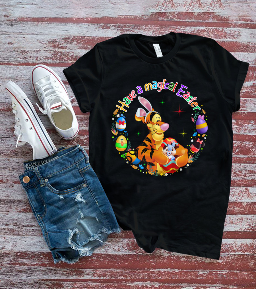 Have A Magical Easter Tigger And Easter Eggs Collection T-Shirt
