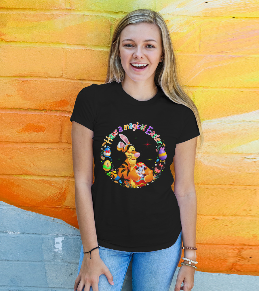 Have A Magical Easter Tigger And Easter Eggs Collection T-Shirt