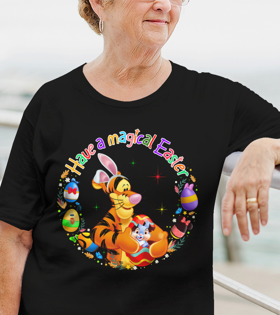 Have A Magical Easter Tigger And Easter Eggs Collection T-Shirt