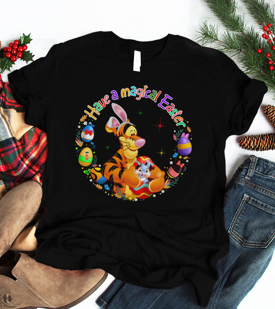 Have A Magical Easter Tigger And Easter Eggs Collection T-Shirt