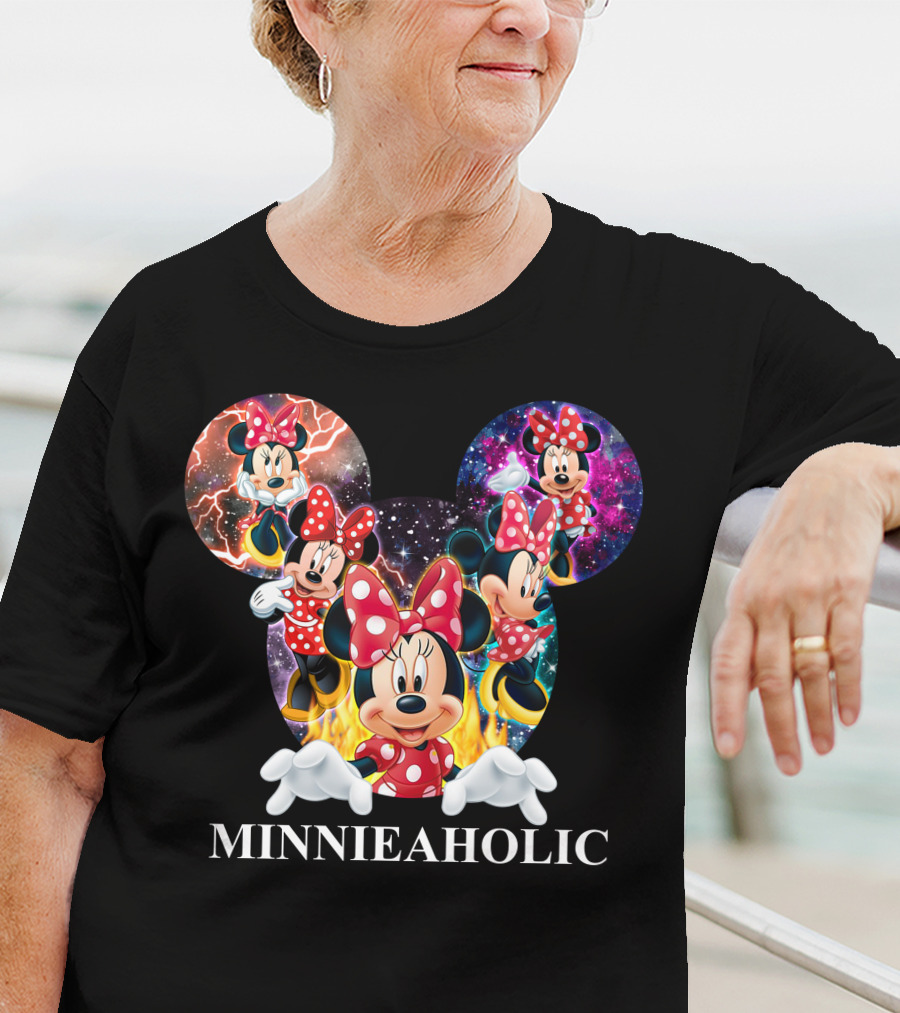 Minnieaholic Minnie Mouse Iconic Universe Style T-Shirt