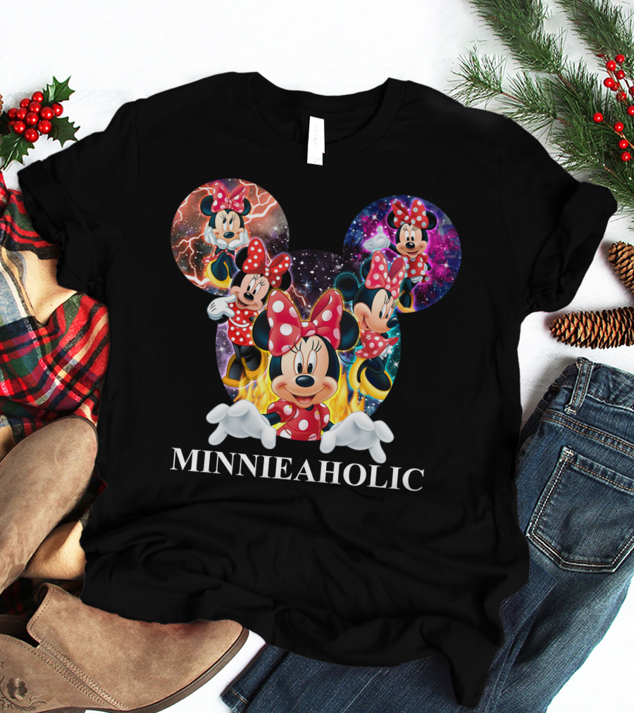Minnieaholic Minnie Mouse Iconic Universe Style T-Shirt