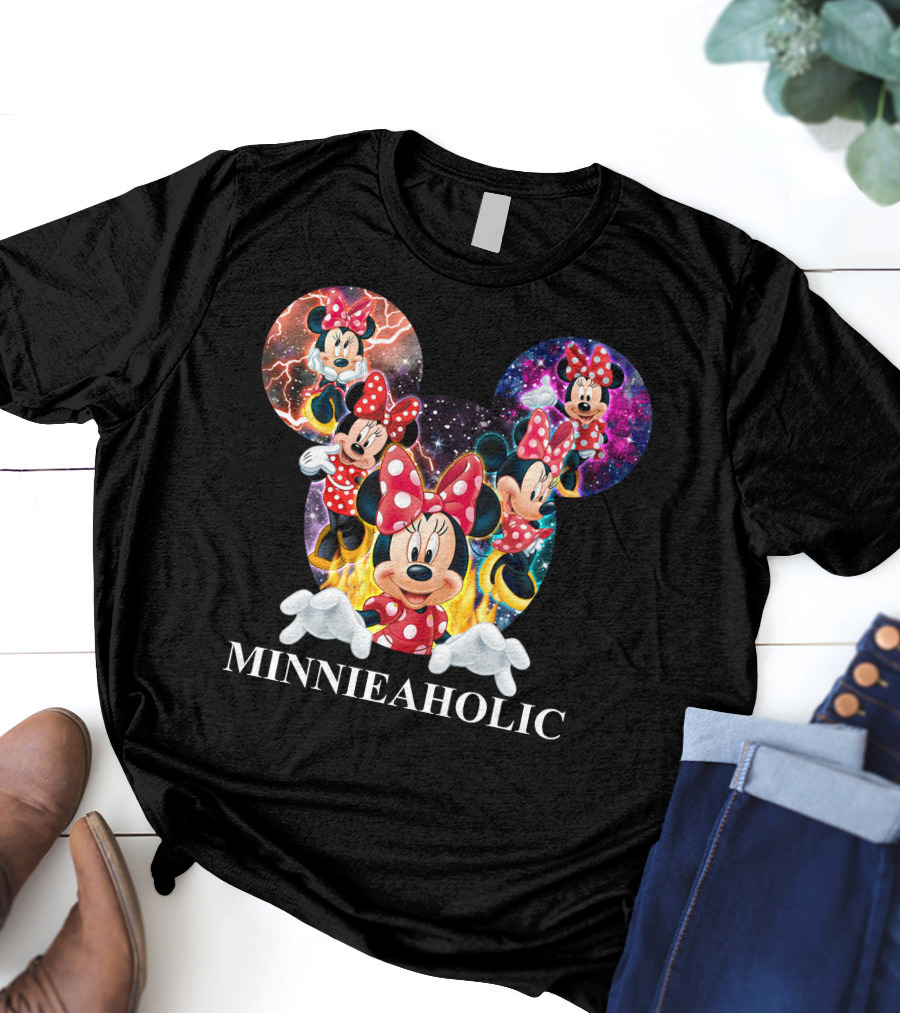 Minnieaholic Minnie Mouse Iconic Universe Style T-Shirt