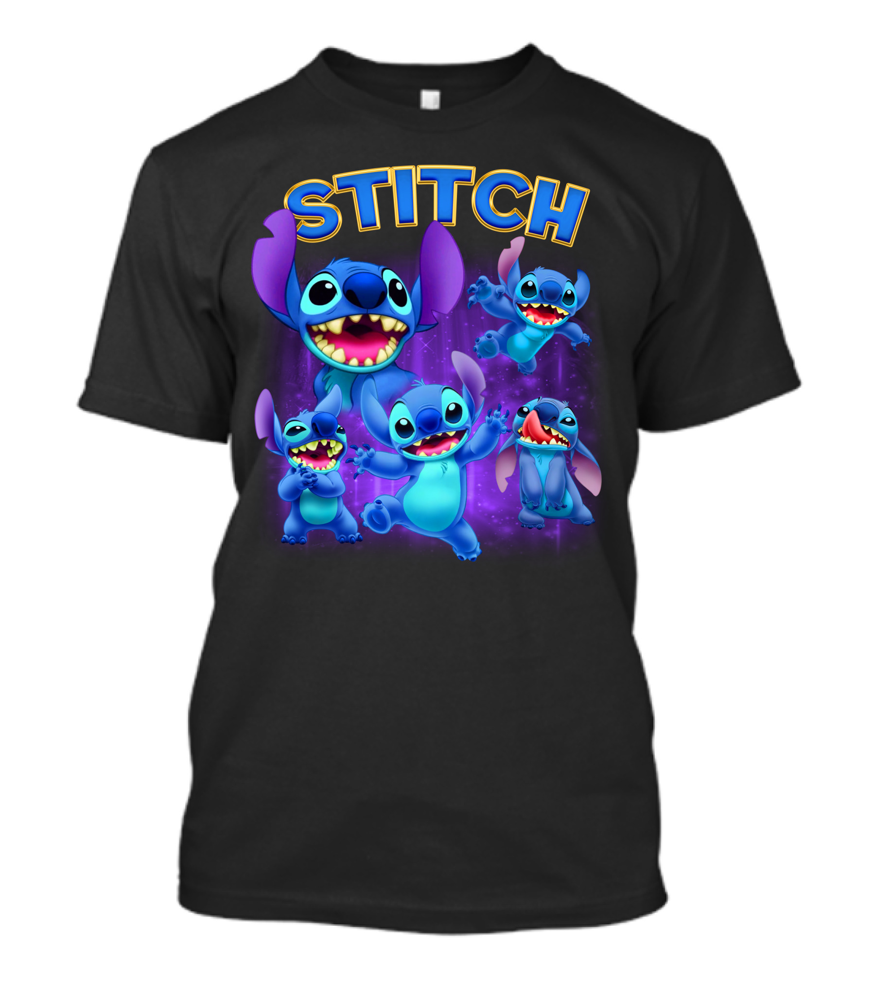 Stitch Lilo And Stitch Alien Character Expressions Collection T-Shirt