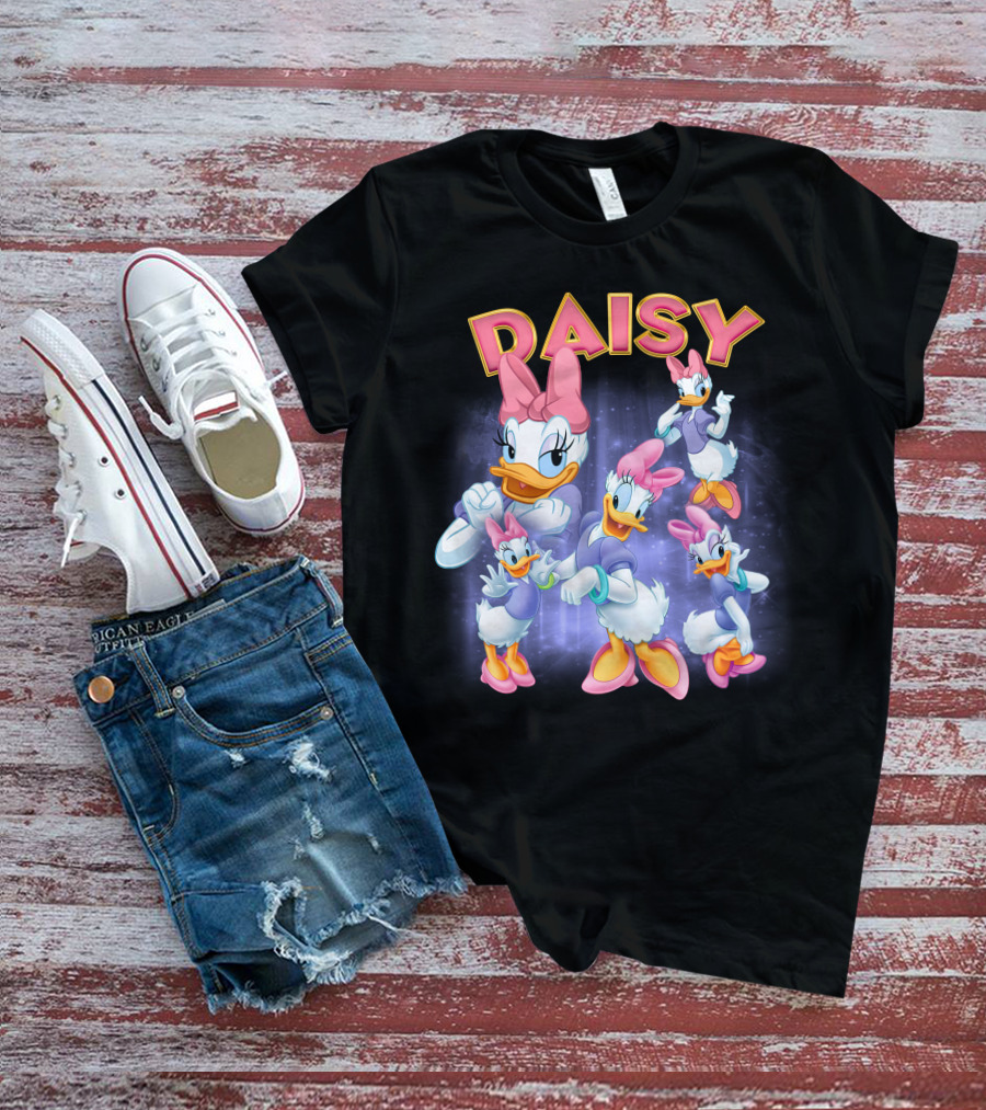 Daisy Duck Multiple Poses Characters T-Shirt