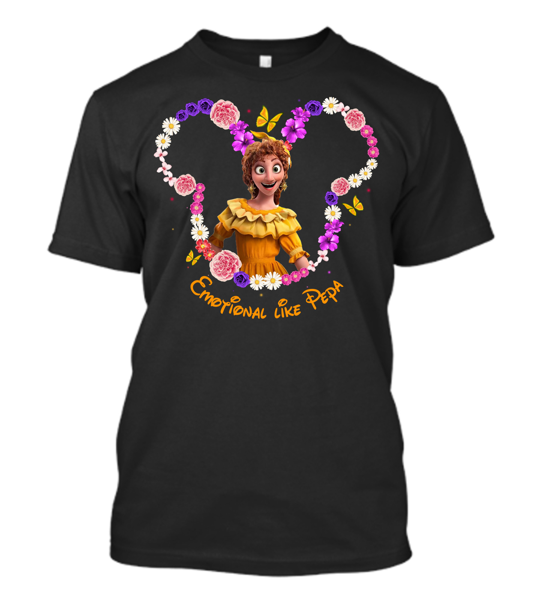 Emotional Like Pepa Flower Heart T-Shirt