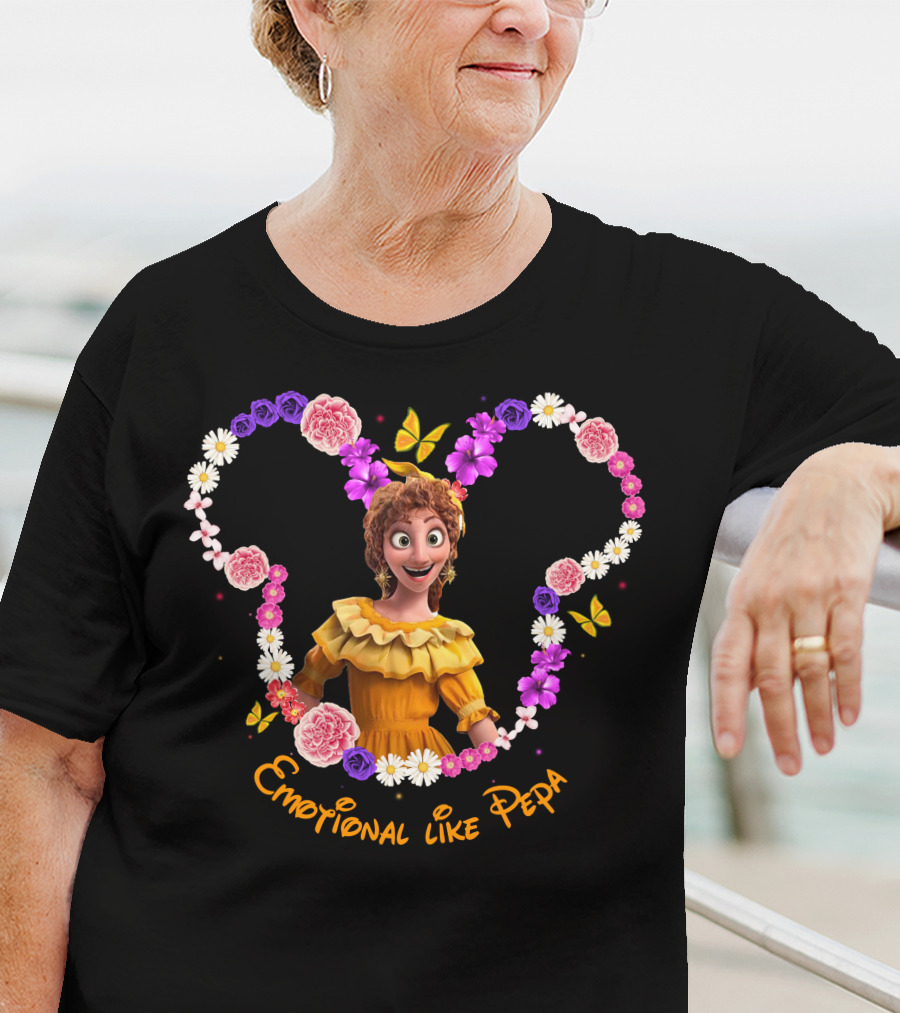 Emotional Like Pepa Flower Heart T-Shirt