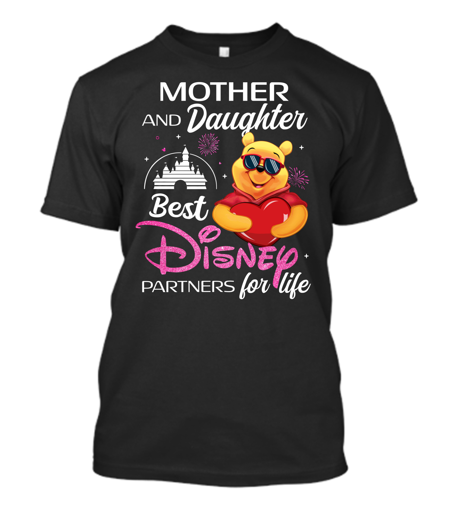 Mother And Daughter Best Disney Partners For Life Pooh T-Shirt
