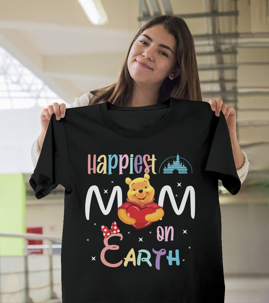 Happiest Mom On Earth Pooh T-Shirt