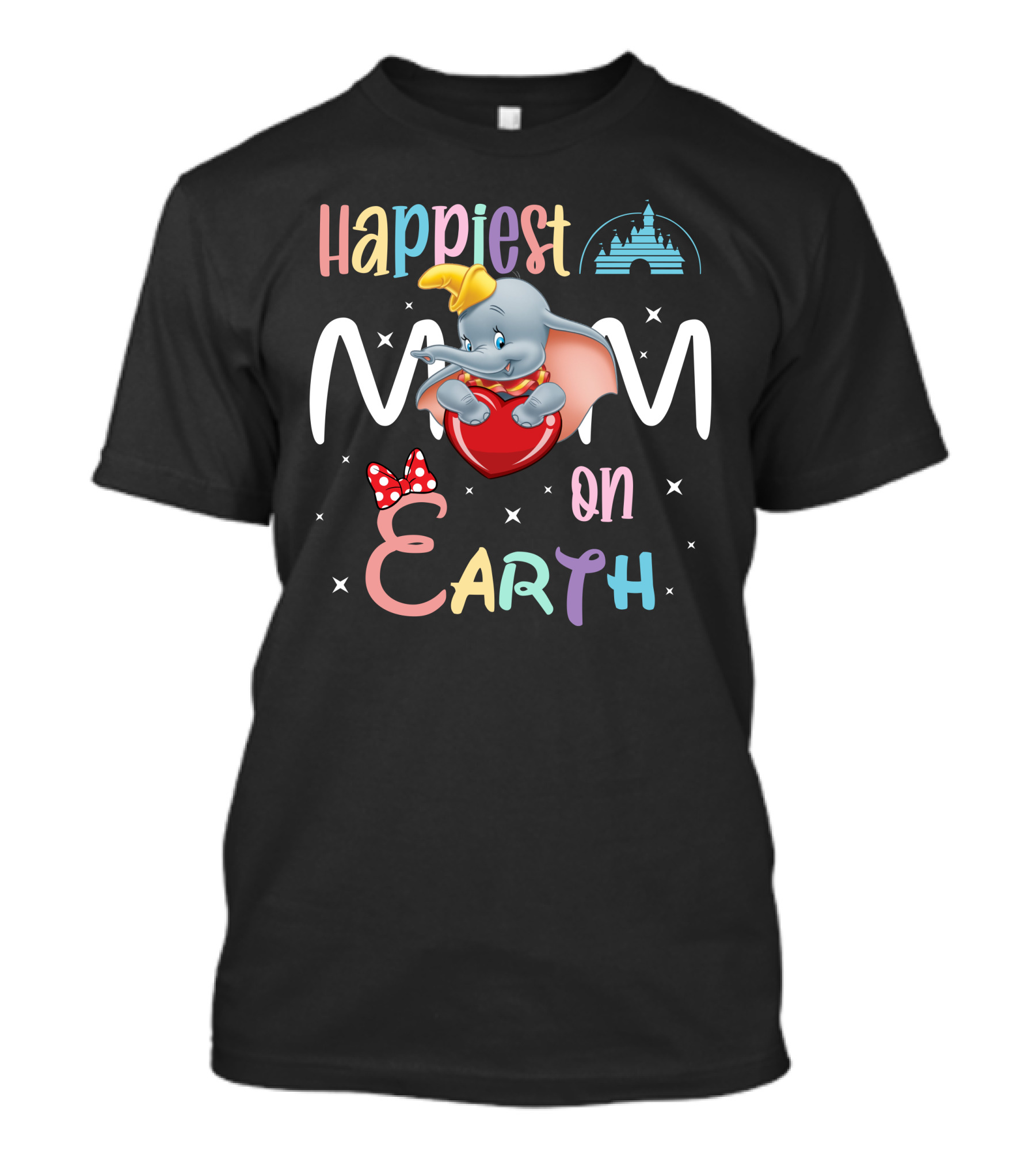 Happiest Mom On Earth Dumbo T-Shirt