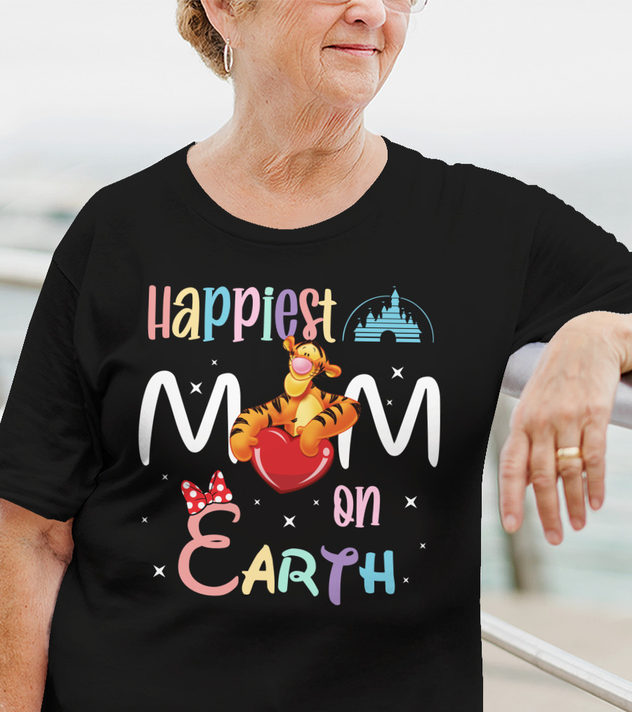 Happiest Mom On Earth Tigger Disney T-Shirt
