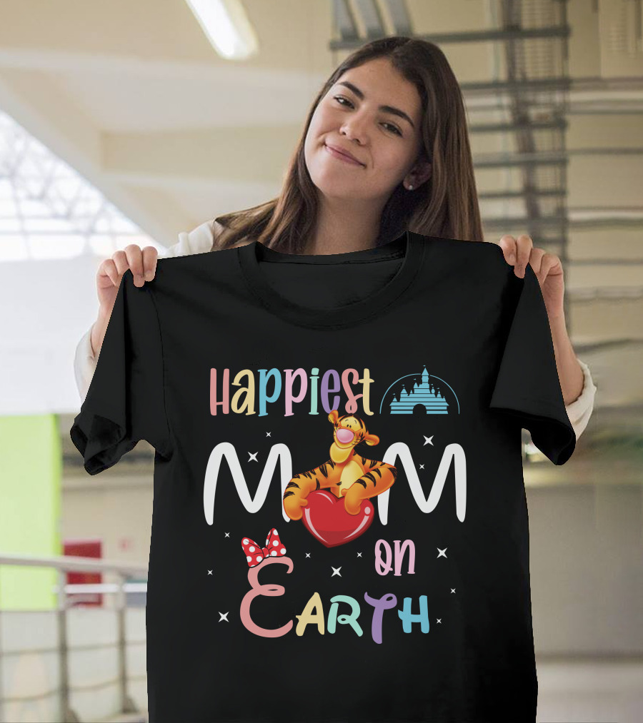 Happiest Mom On Earth Tigger Disney T-Shirt