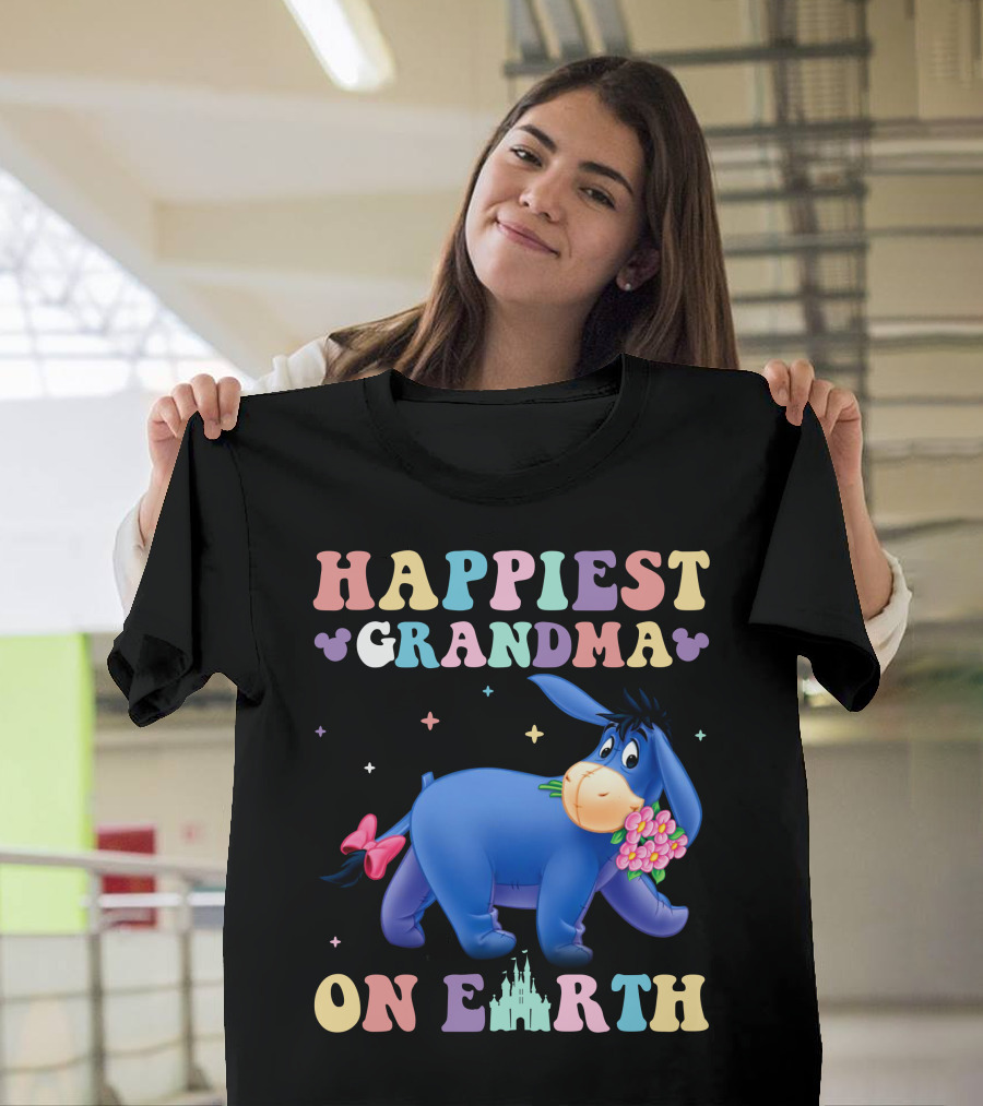 HAPPIEST GRANDMA ON EARTH EEYORE T-Shirt