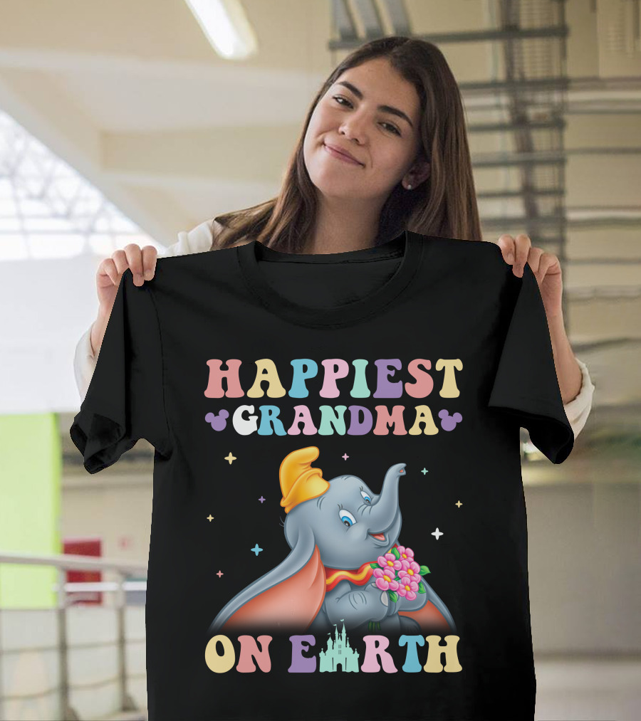 Dumbo Happiest Grandma On Earth T-Shirt