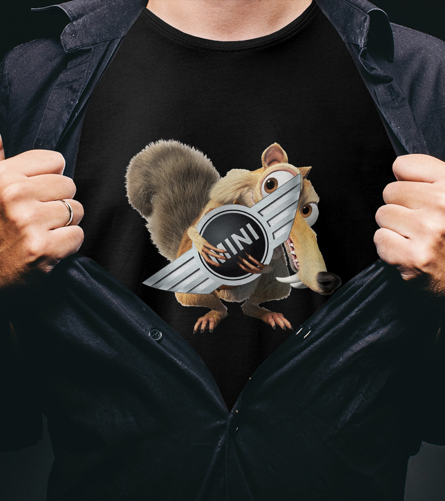 MINI Cooper Scrat Ice Age Crossover T-Shirt