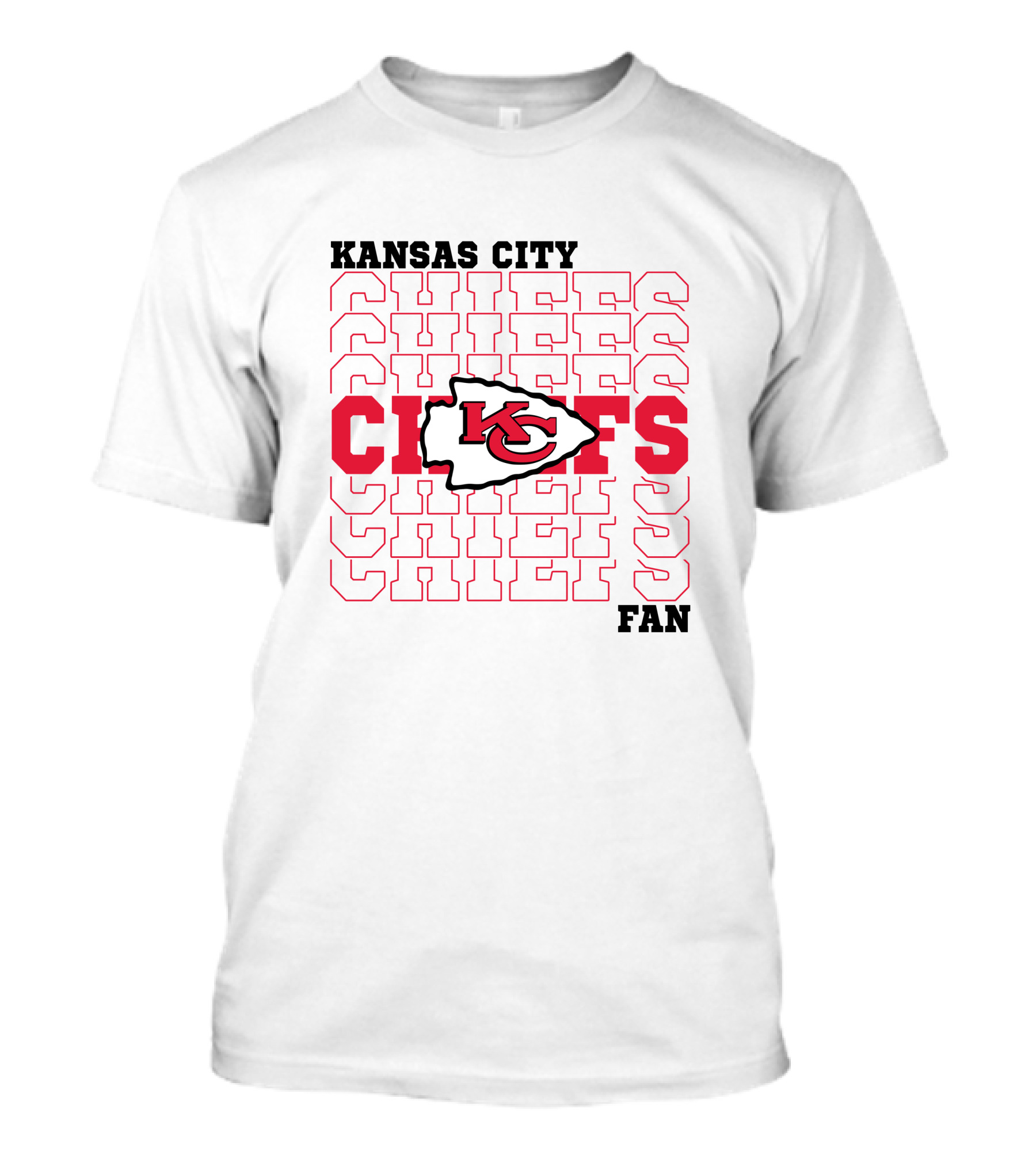 Kansas City Chiefs Fan Chiefs KC Arrowhead T-Shirt