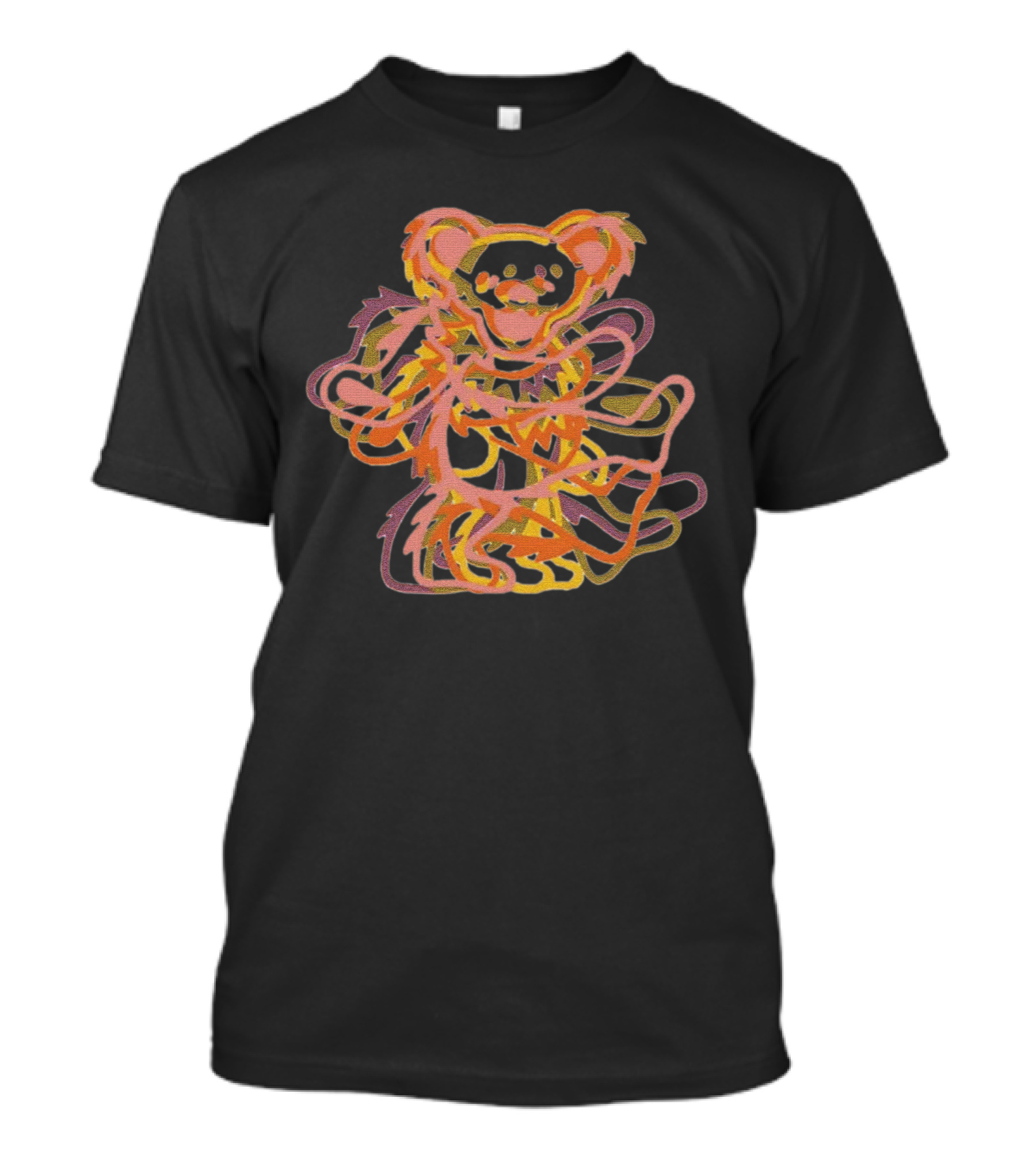 Senprints Promo Code Bear's Choice Grateful Dead Merch Dancing Bear T-Shirt