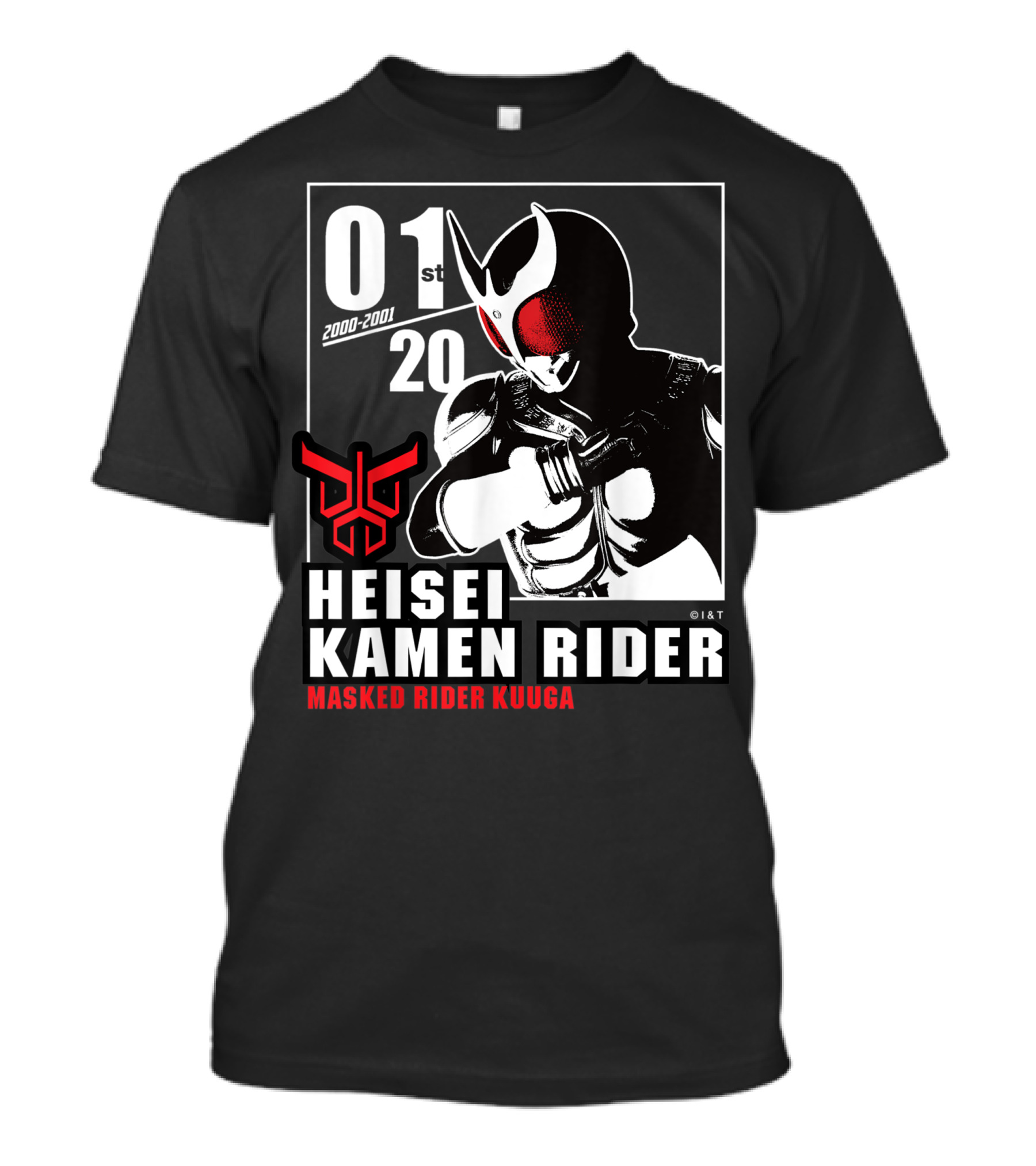 01st Heisei Kamen Rider Masked Rider Kuuga 2000-2001 20 T-Shirt