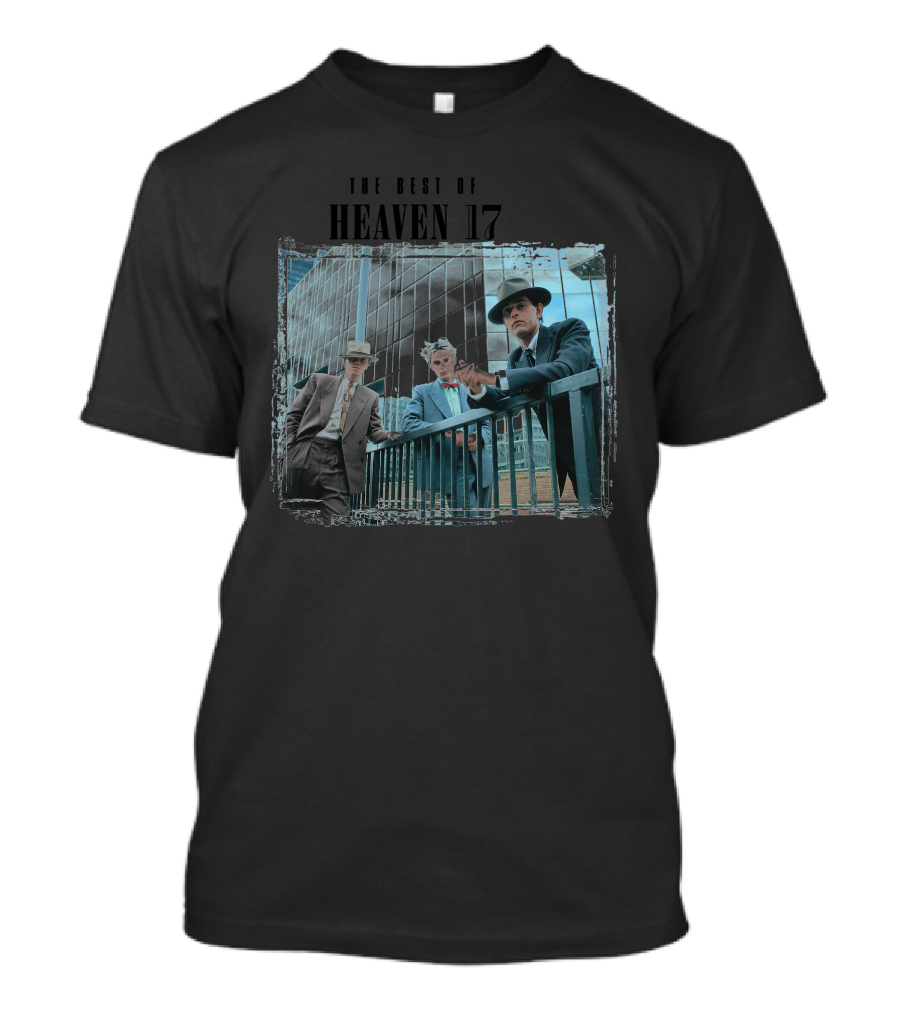 The Best Of Heaven 17 Retro Style Imagery Urban Suits T-Shirt