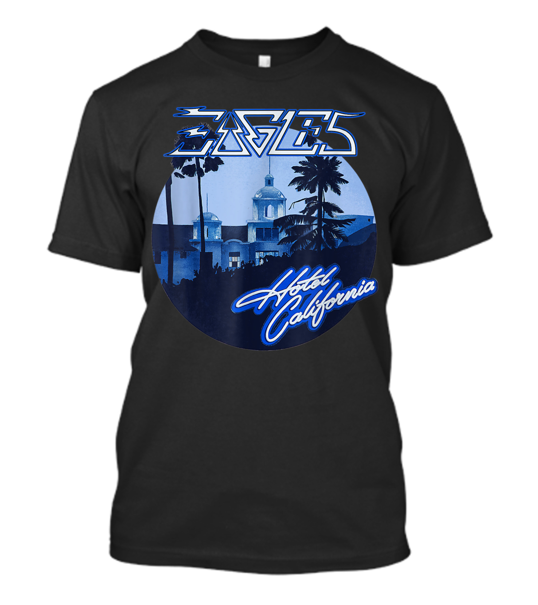 Eagles Hotel California Retro Vintage Band Music T-Shirt
