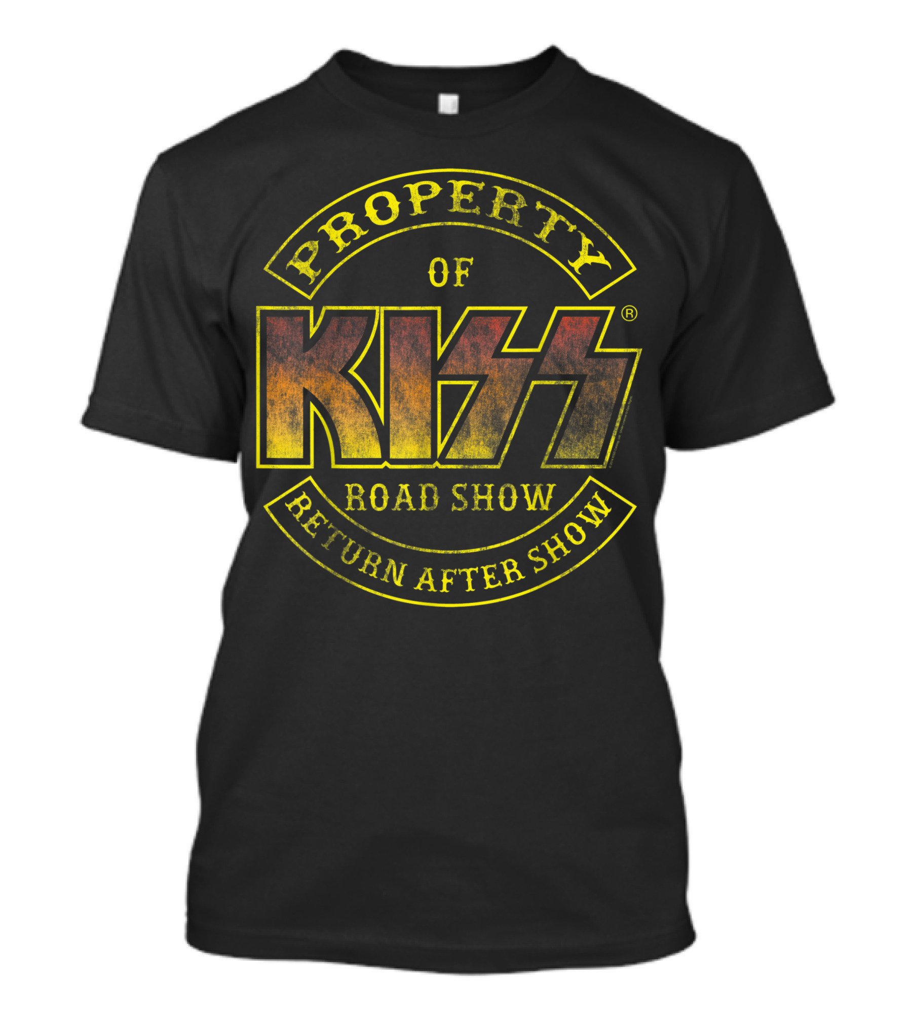 Property Of KISS Road Show Return After Show T-Shirt