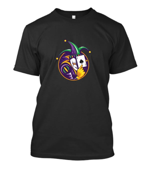 Brennen Taylor Jester Joker Card Poker Symbolism T-Shirt