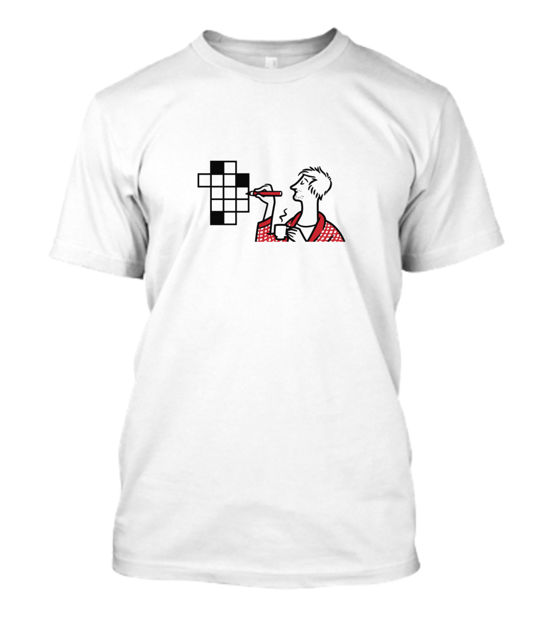 Who Made Who Rockers Crossword Puzzle Coffee T-Shirt