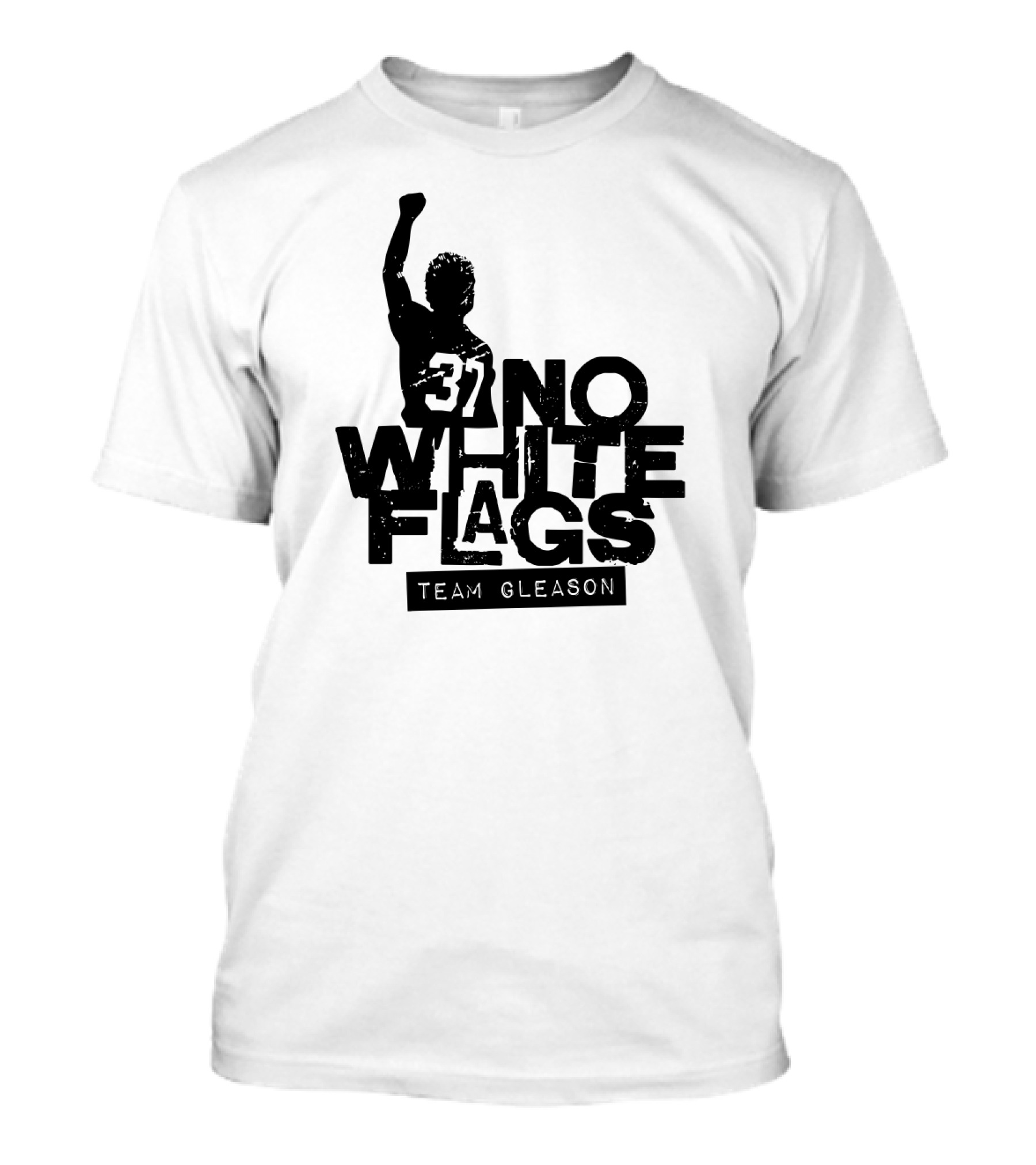 No White Flags Team Gleason 37 T-Shirt