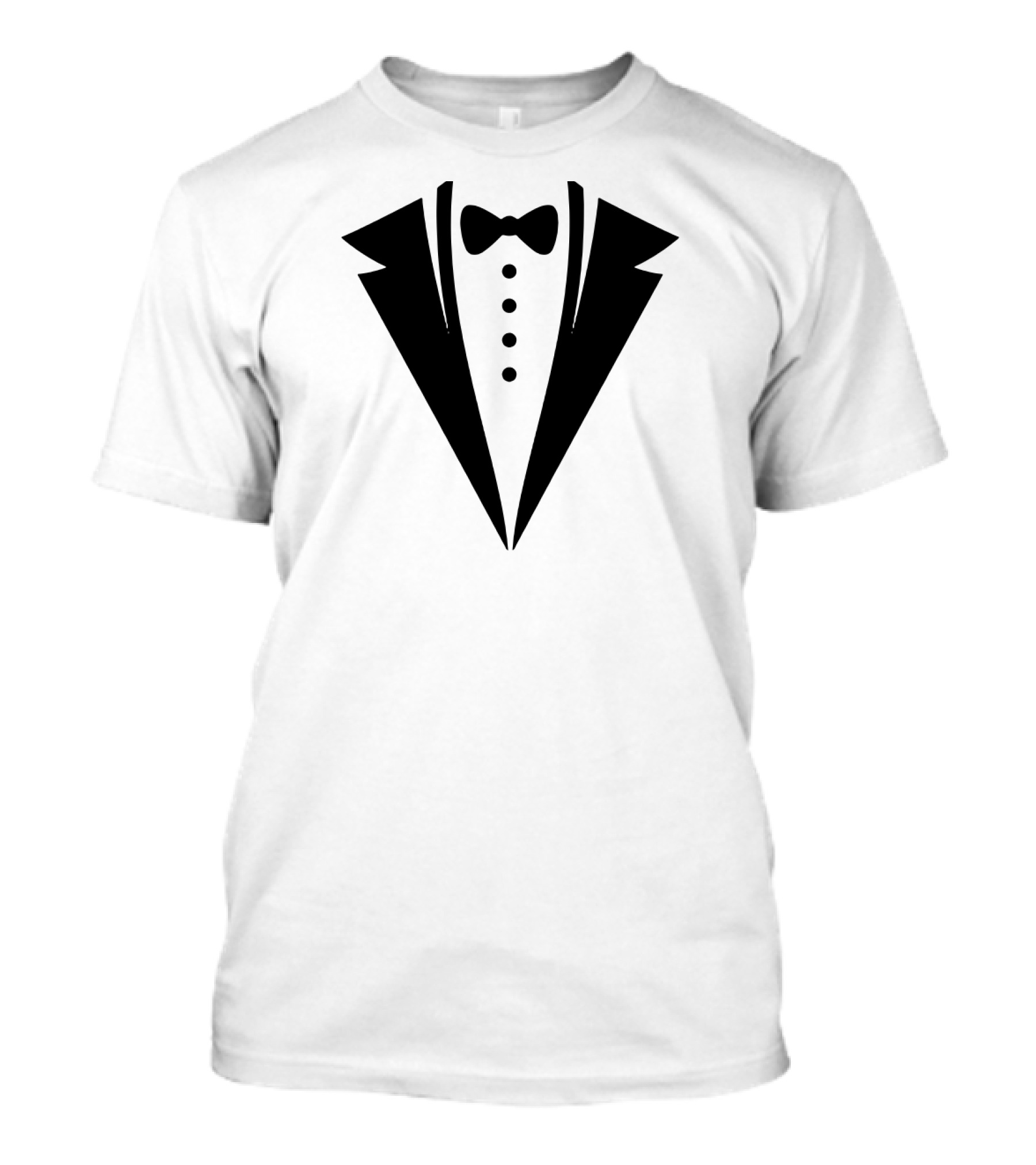 Tuxedo Bow Tie Jacket T-Shirt
