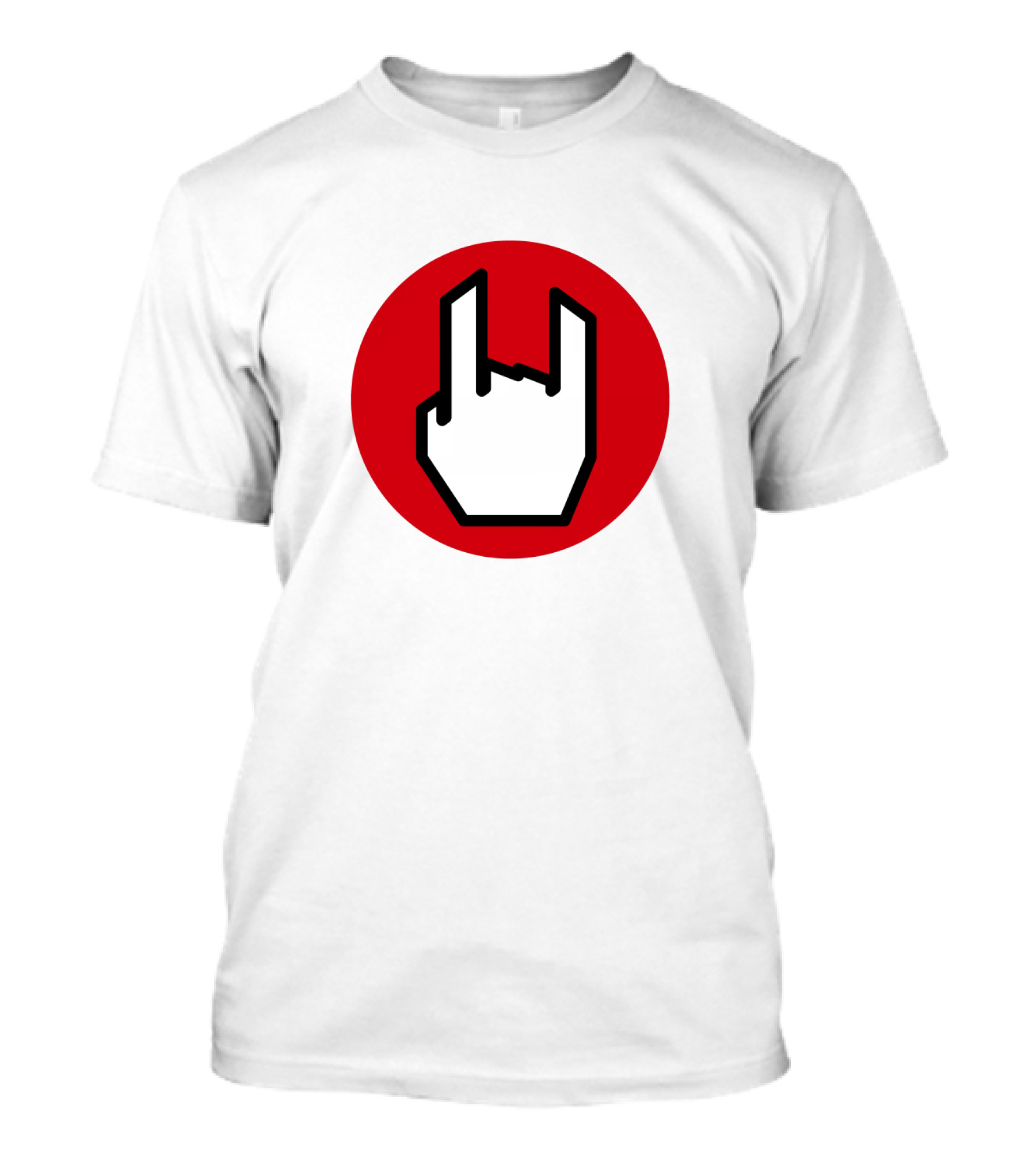 EMP Metal Hand Gesture Symbol T-Shirt