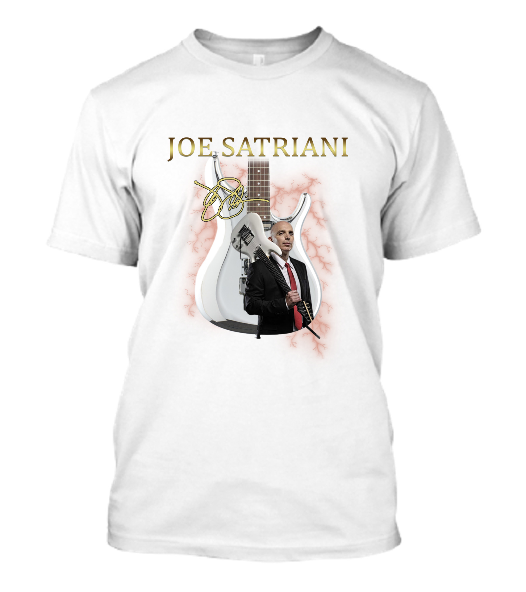 Joe Satriani Signature Guitar With Electric Lightning T-Shirt