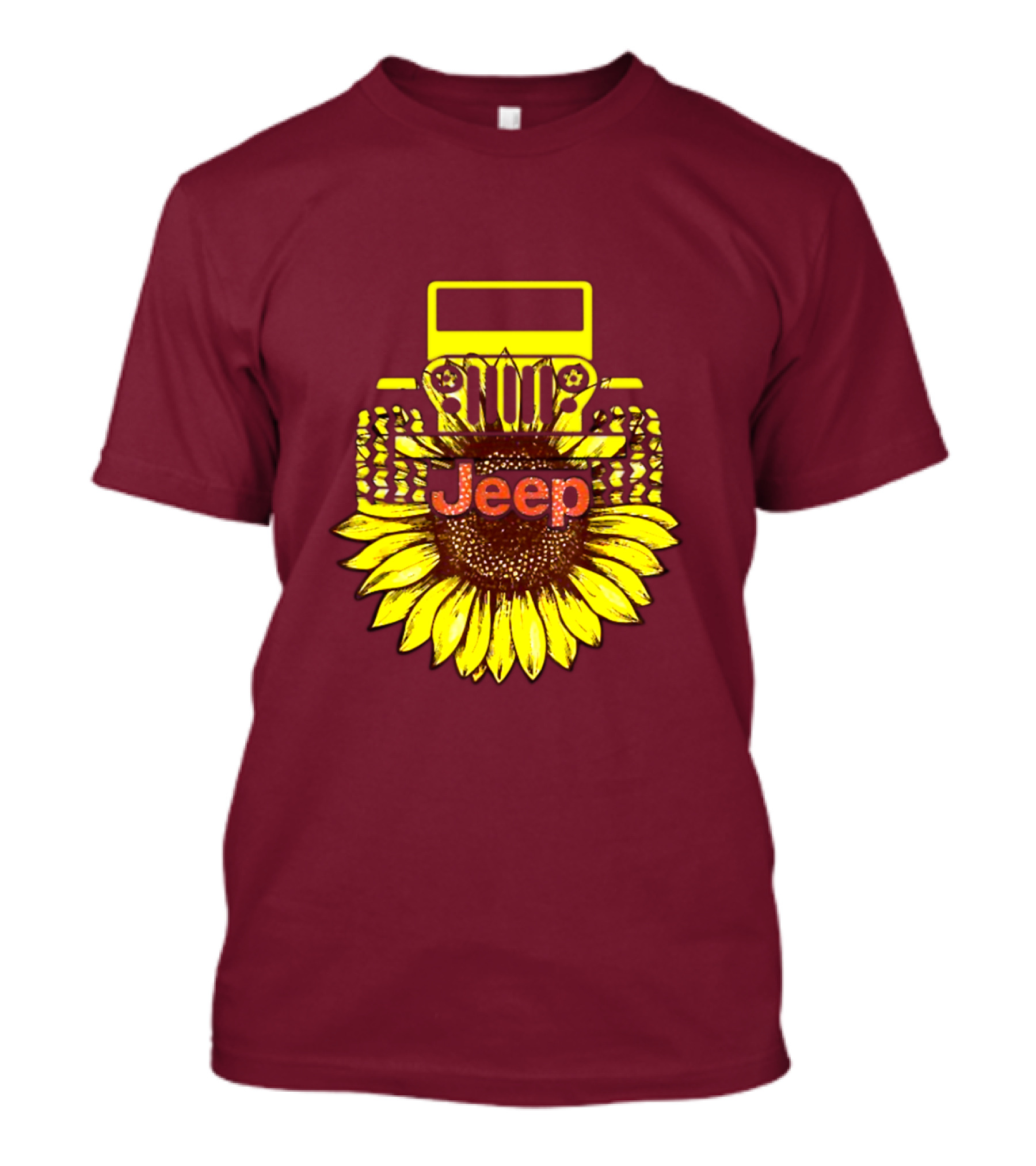 Jeep Sunflower Hot Sun Of Day T-Shirt