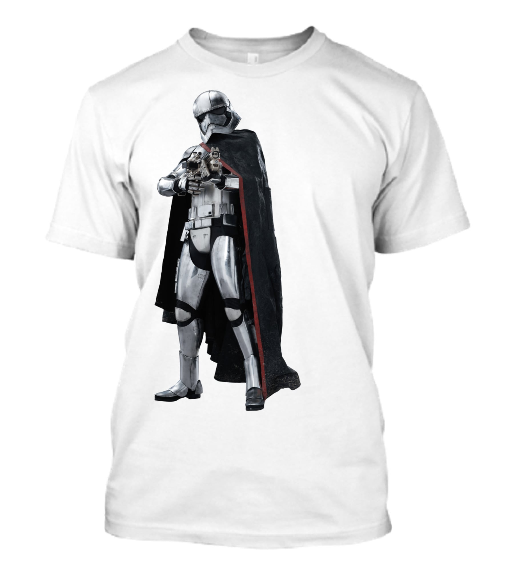 Star Wars Captain Phasma Armor Cloaked T-Shirt