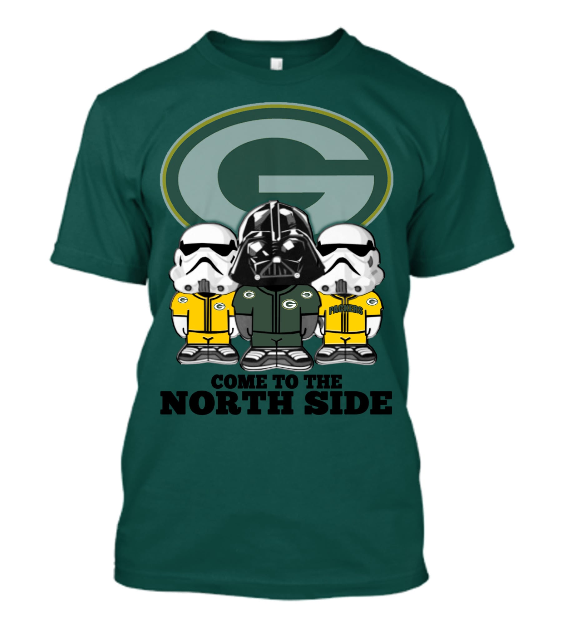 Green Bay Packers Come To The North Side T-Shirt
