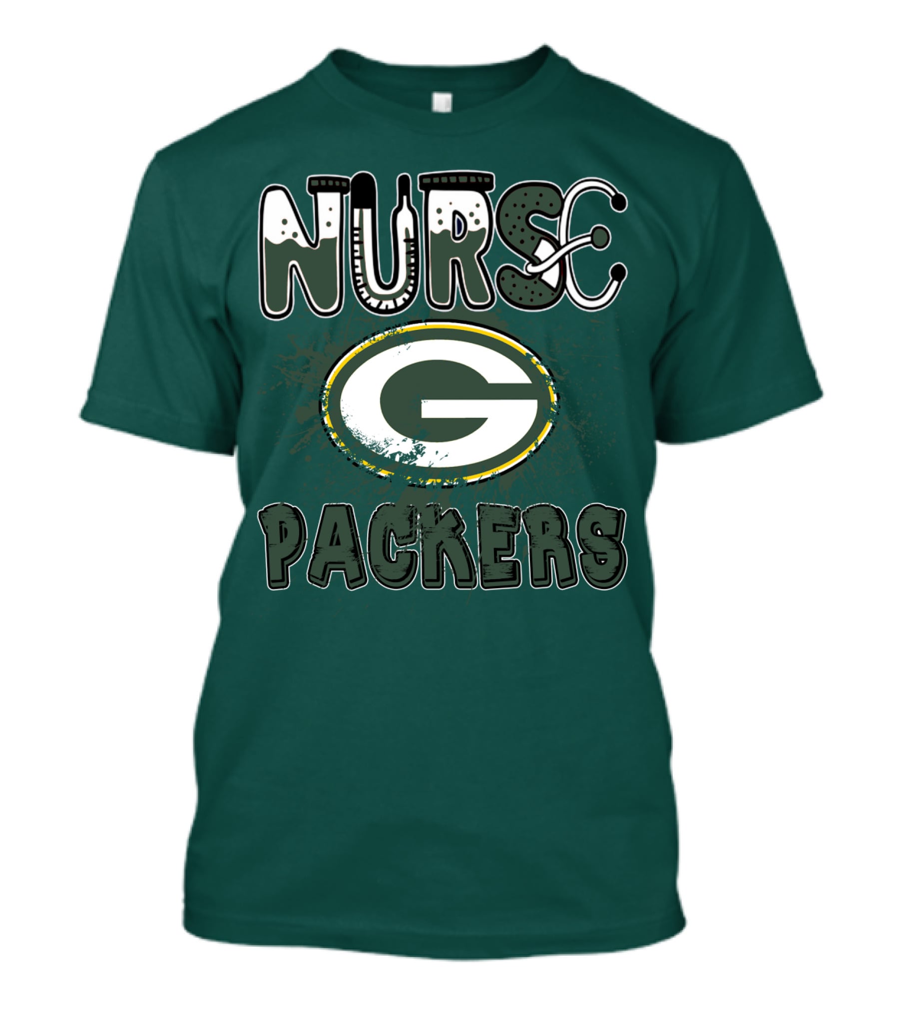 Nurse Green Bay Packers T-Shirt
