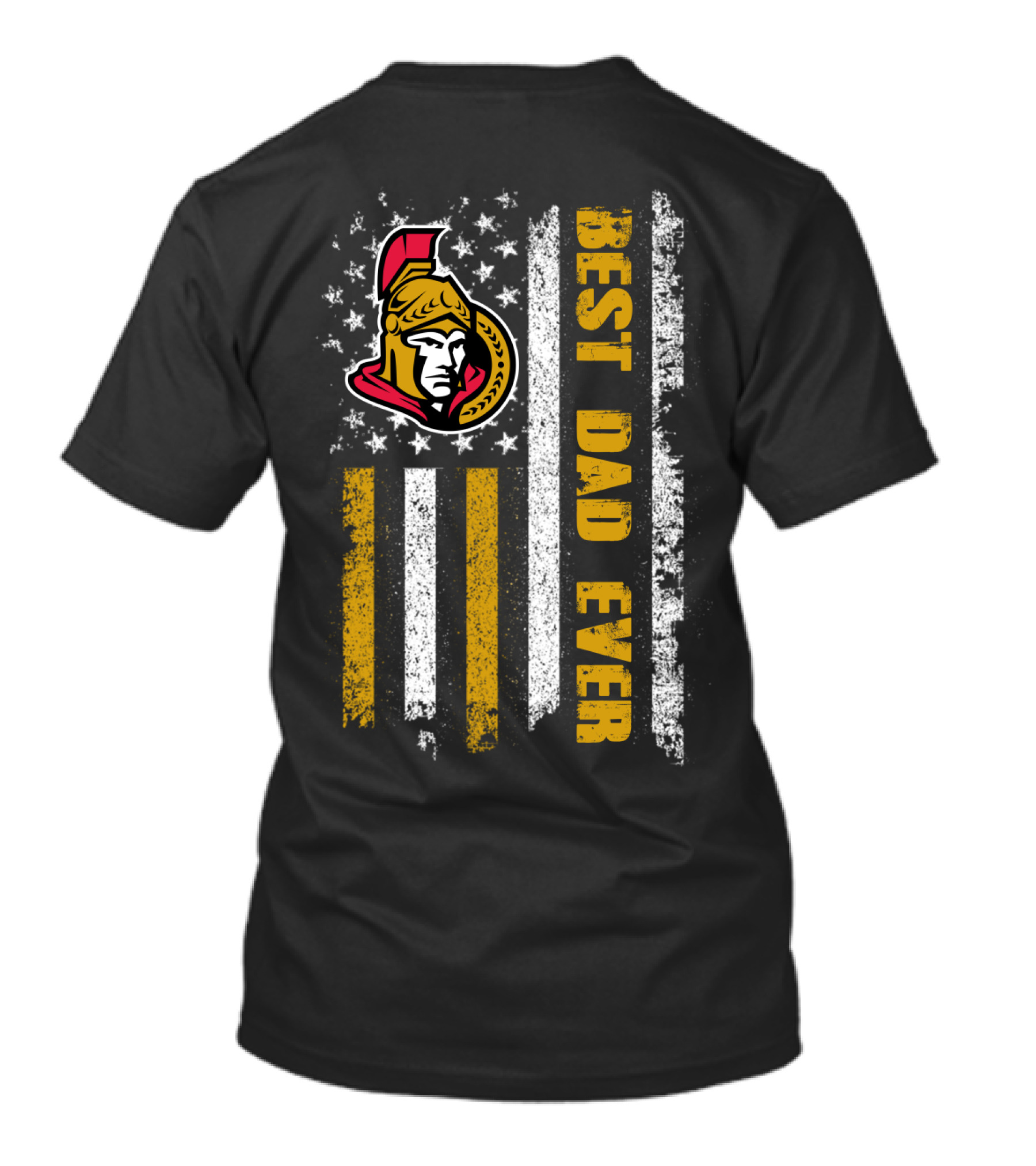 Ottawa Senators Best Dad Ever Evd T-Shirt