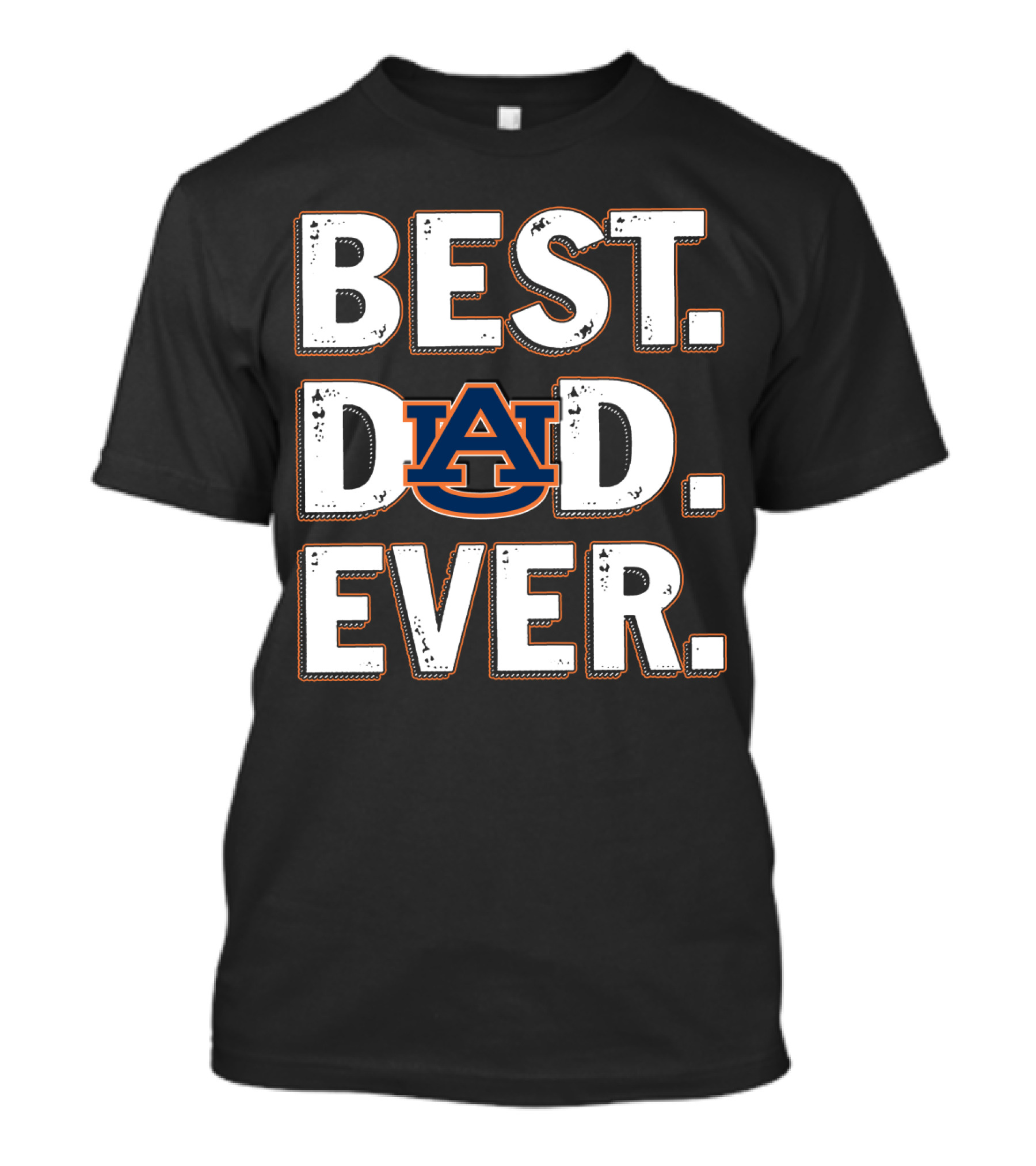 Best Dad Ever Auburn University T-Shirt