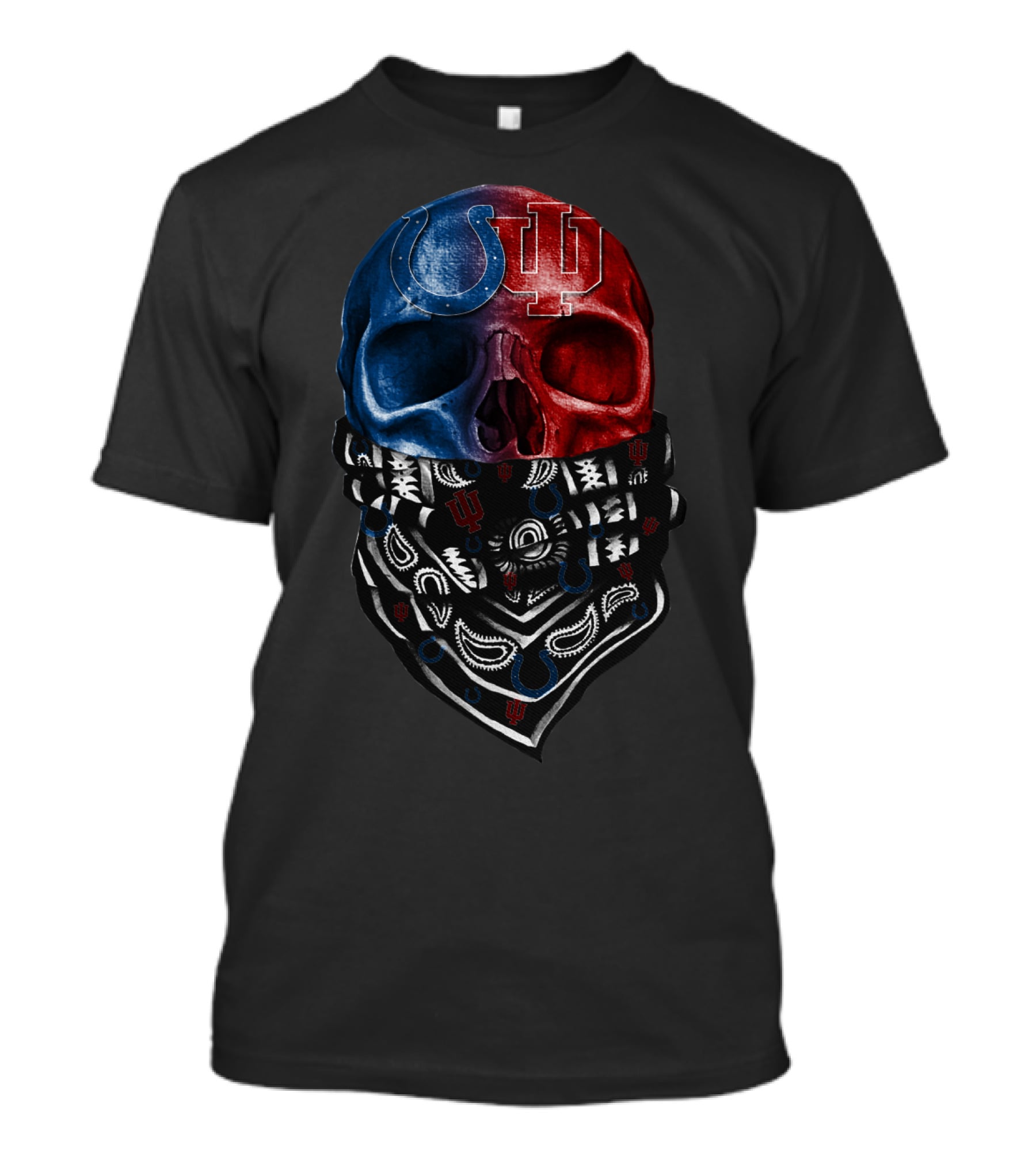 Colts Iu Skull Bandana T-Shirt