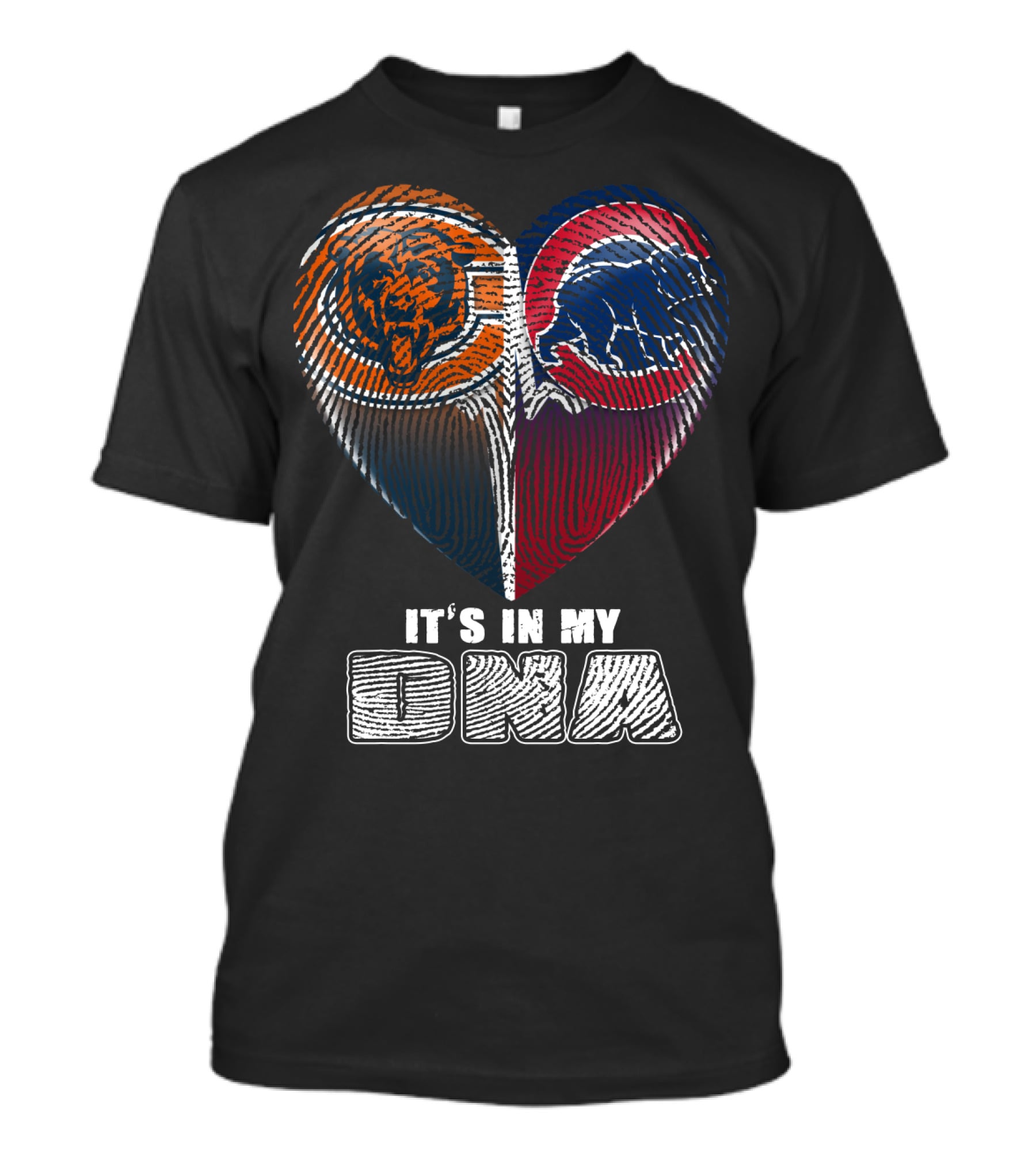 Chicago Bears And Cubs It's In My Dna T-Shirt