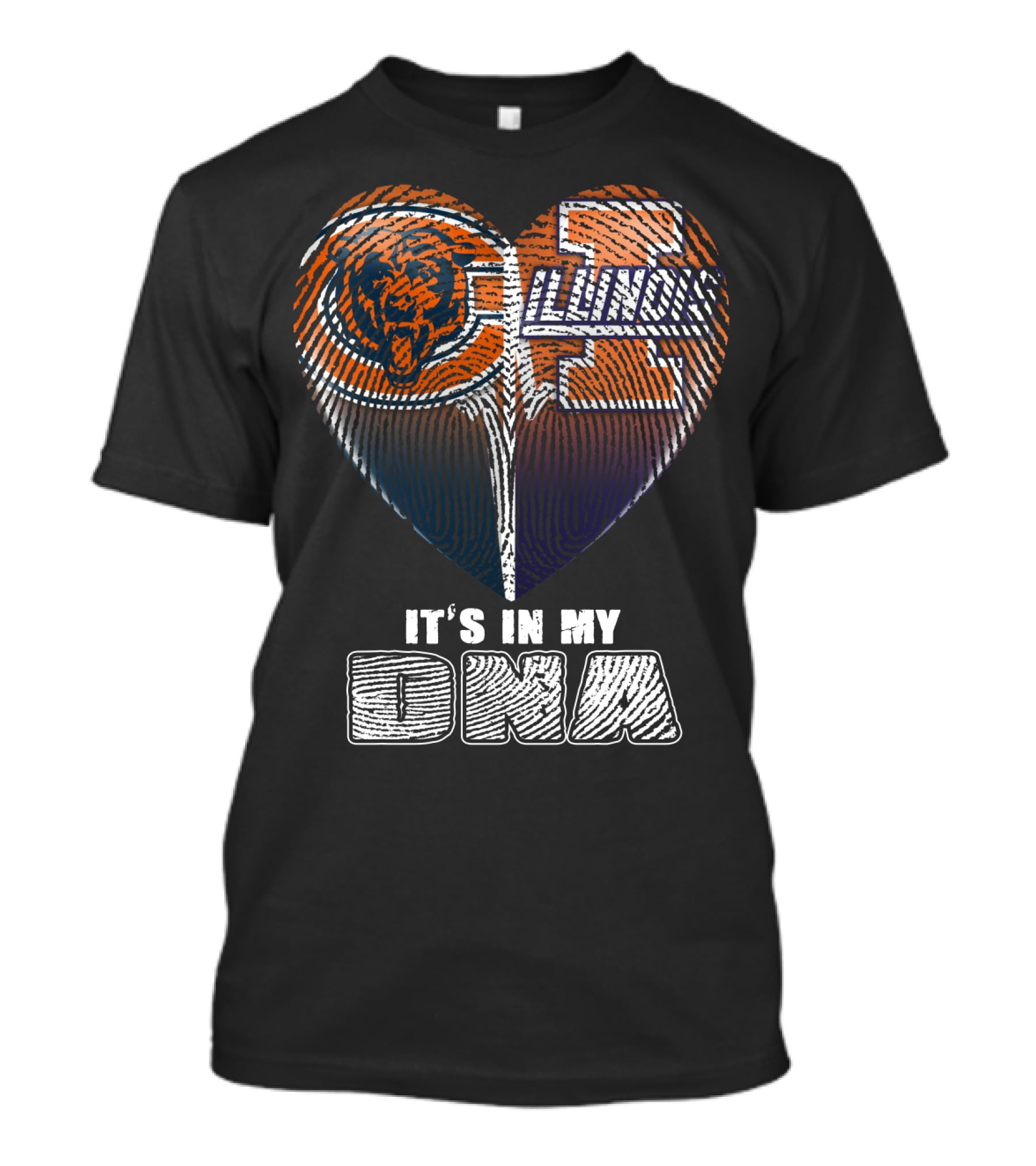 Chicago Bears Illinois It's In My Dna T-Shirt