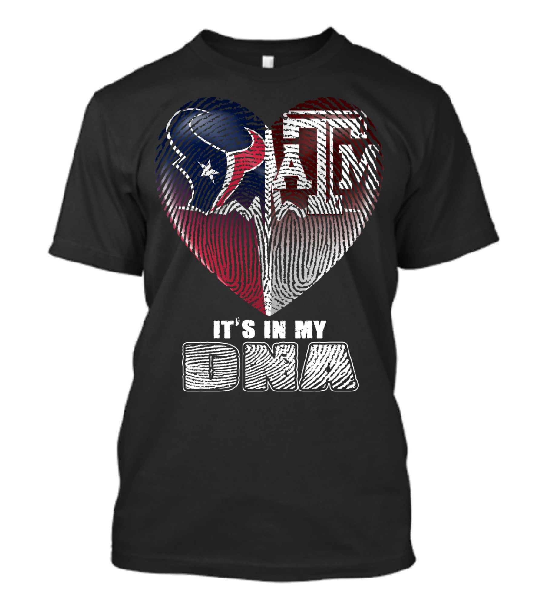 Houston Texans Texas A&M It's In My Dna 122 T-Shirt
