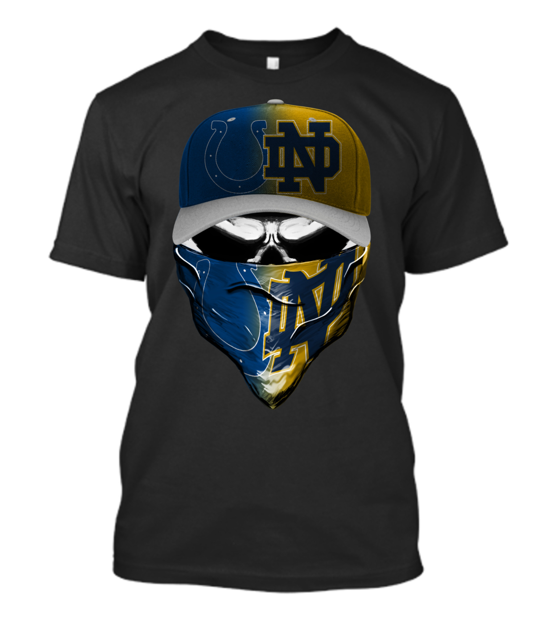 Indianapolis Colts Notre Dame Fighting Irish Skum T-Shirt
