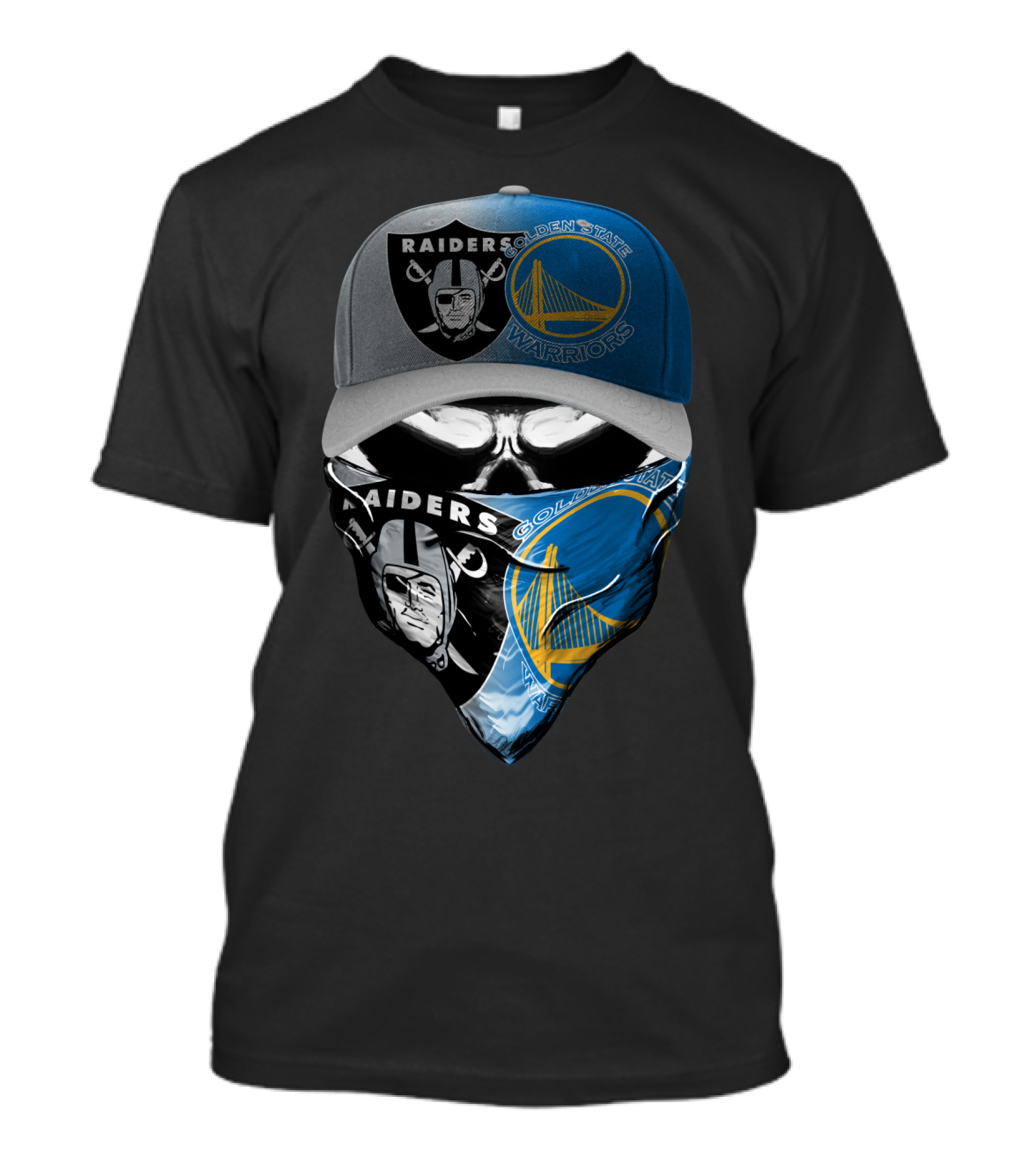 Raiders Golden State Warriors Skum 093 T-Shirt