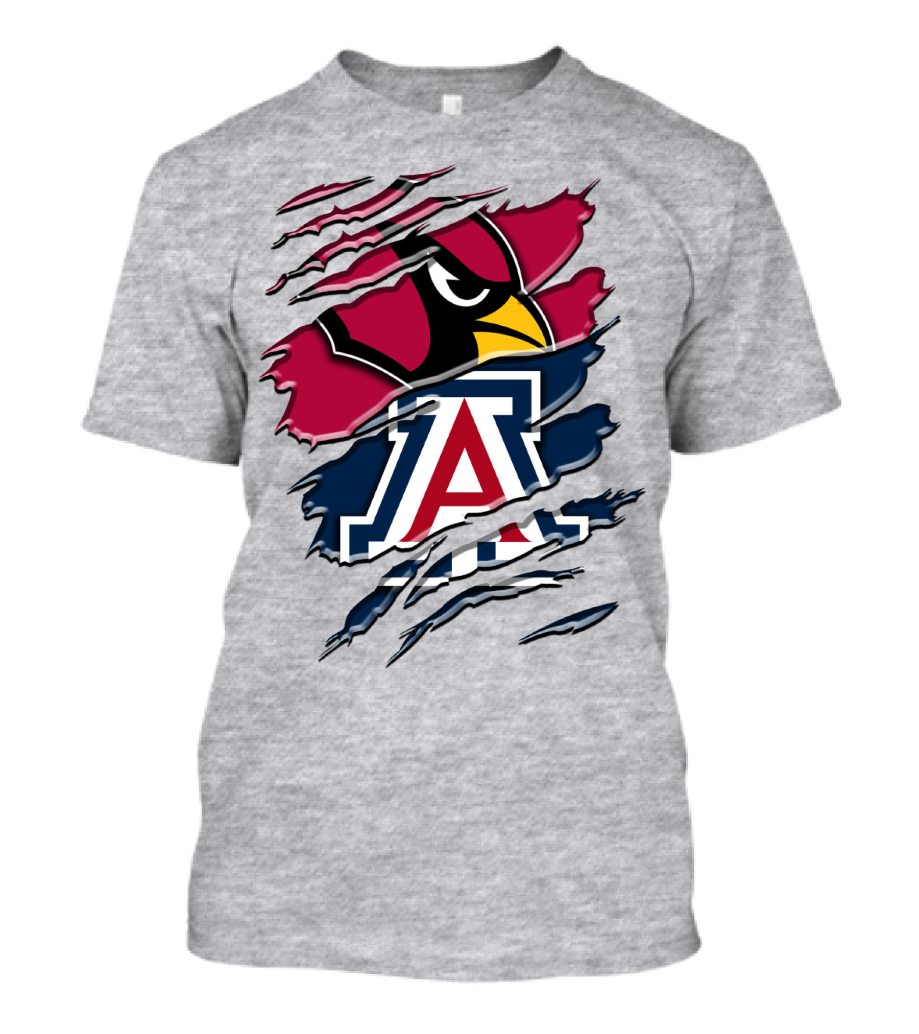 Arizona Cardinals University Of Arizona Wildcats Rah 031 T-Shirt