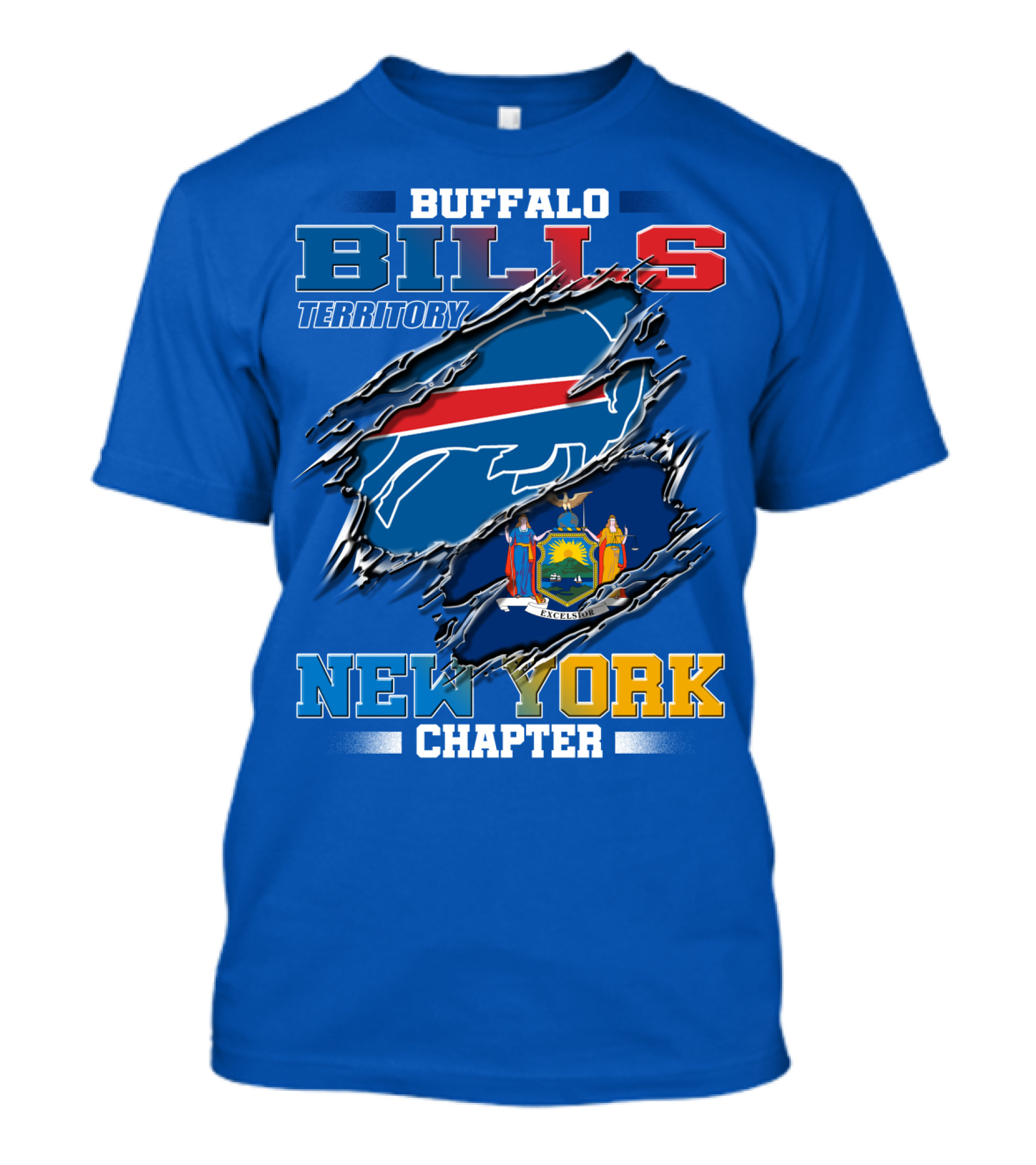 Buffalo Bills Territory New York Chapter T-Shirt