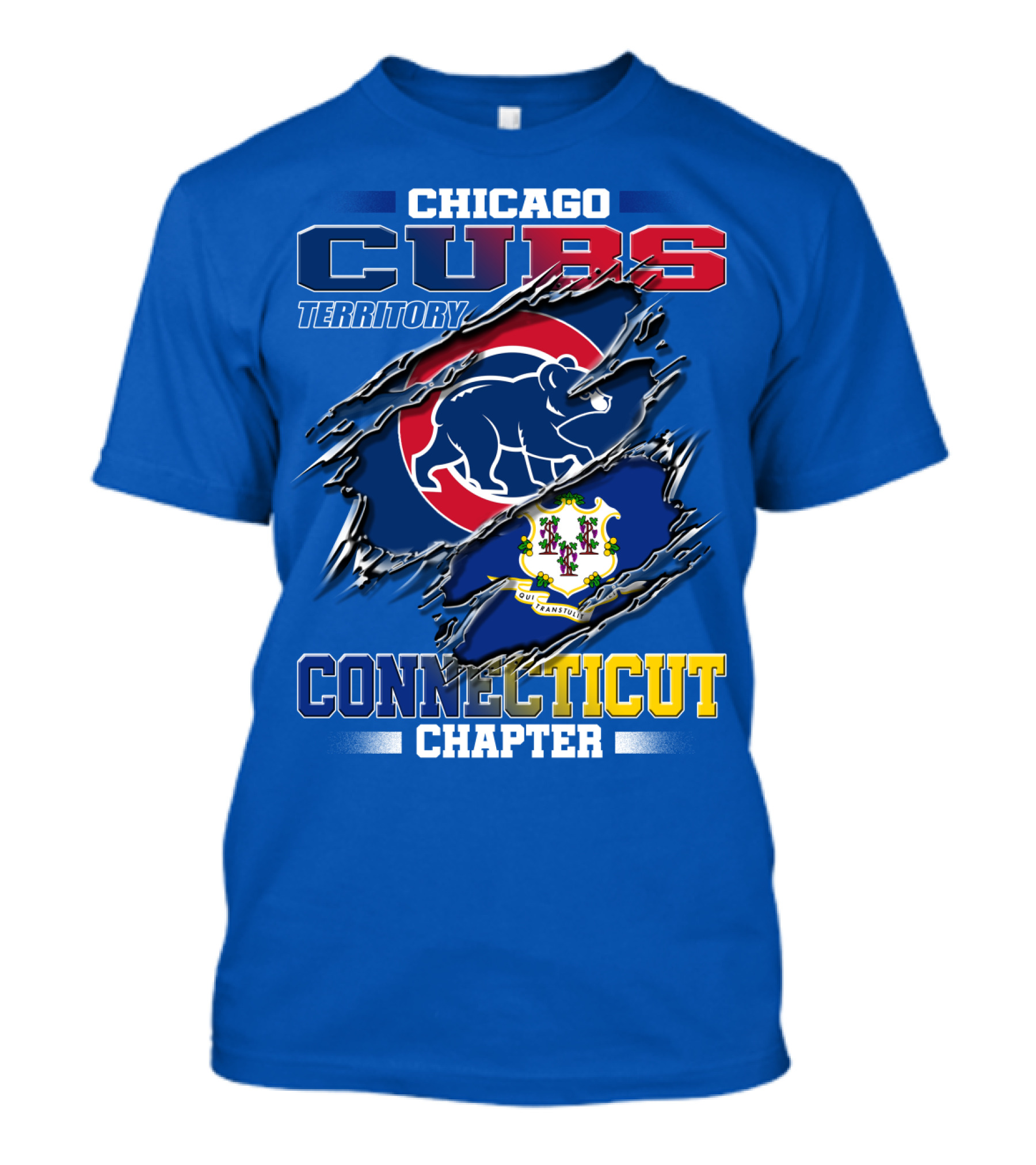 Chicago Cubs Territory Connecticut Chapter T-Shirt