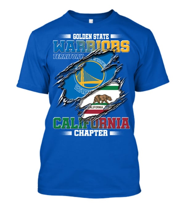 Golden State Warriors Territory California Chapter T-Shirt