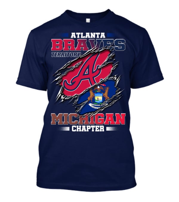 Atlanta Braves Territory Michigan Chapter T-Shirt