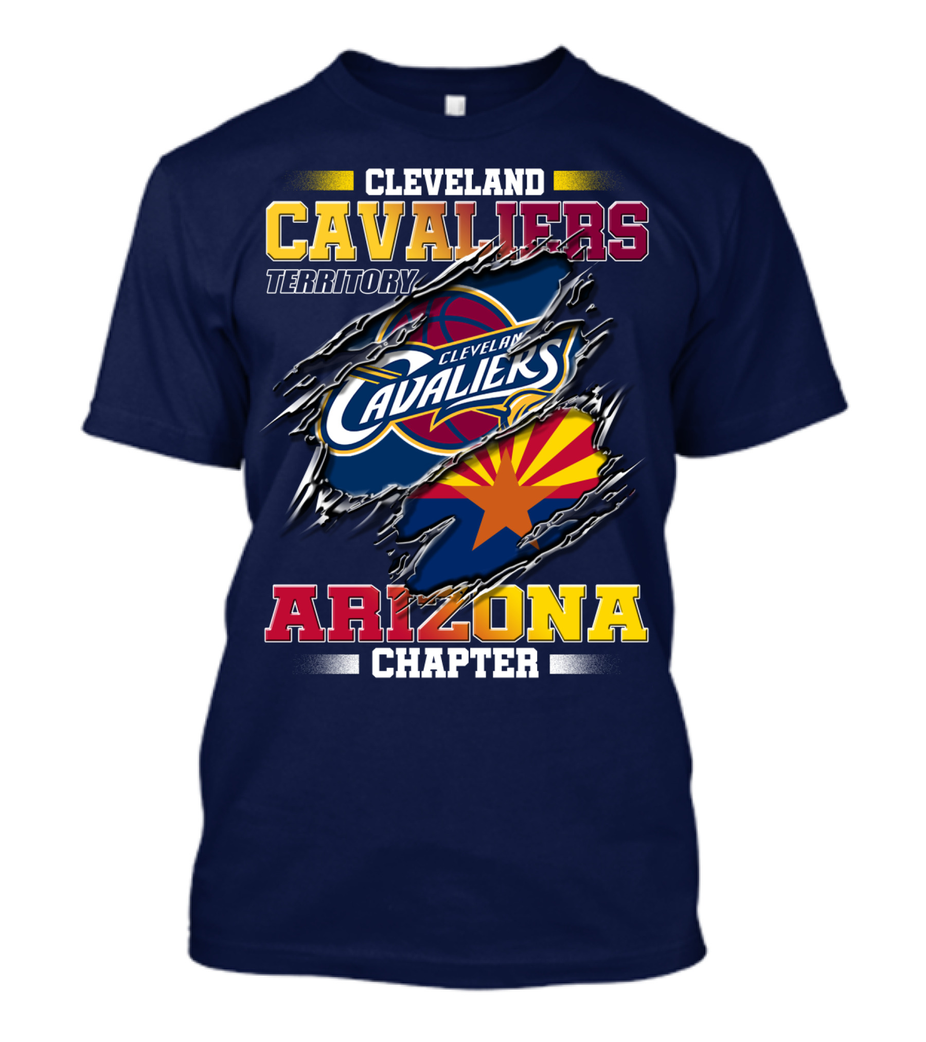 Cleveland Cavaliers Territory Arizona Chapter T-Shirt
