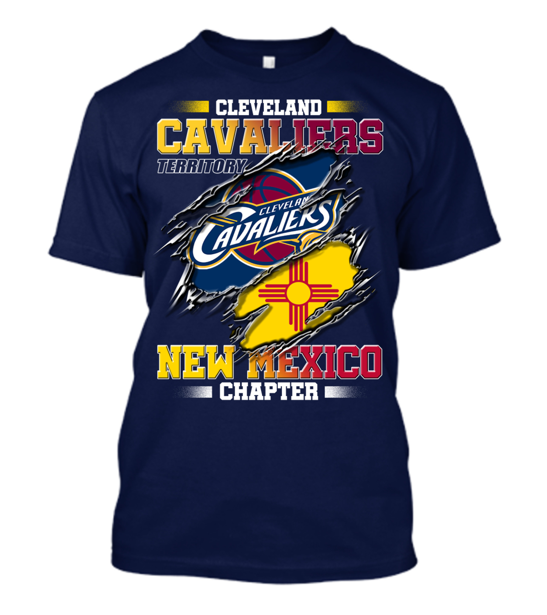 Cleveland Cavaliers Territory New Mexico Chapter T-Shirt